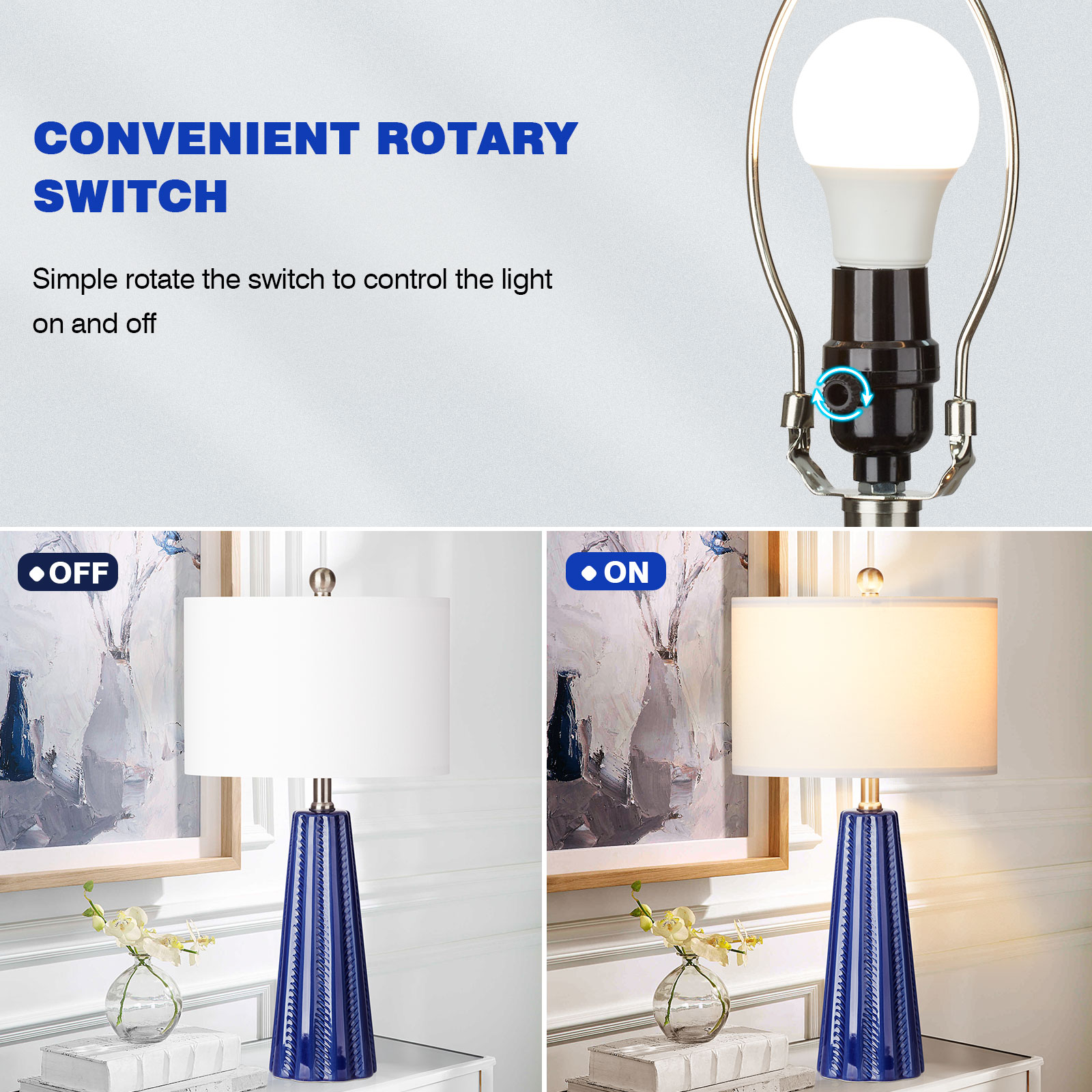 UrFurnishings TD-273 Table-Lamps - View #4
