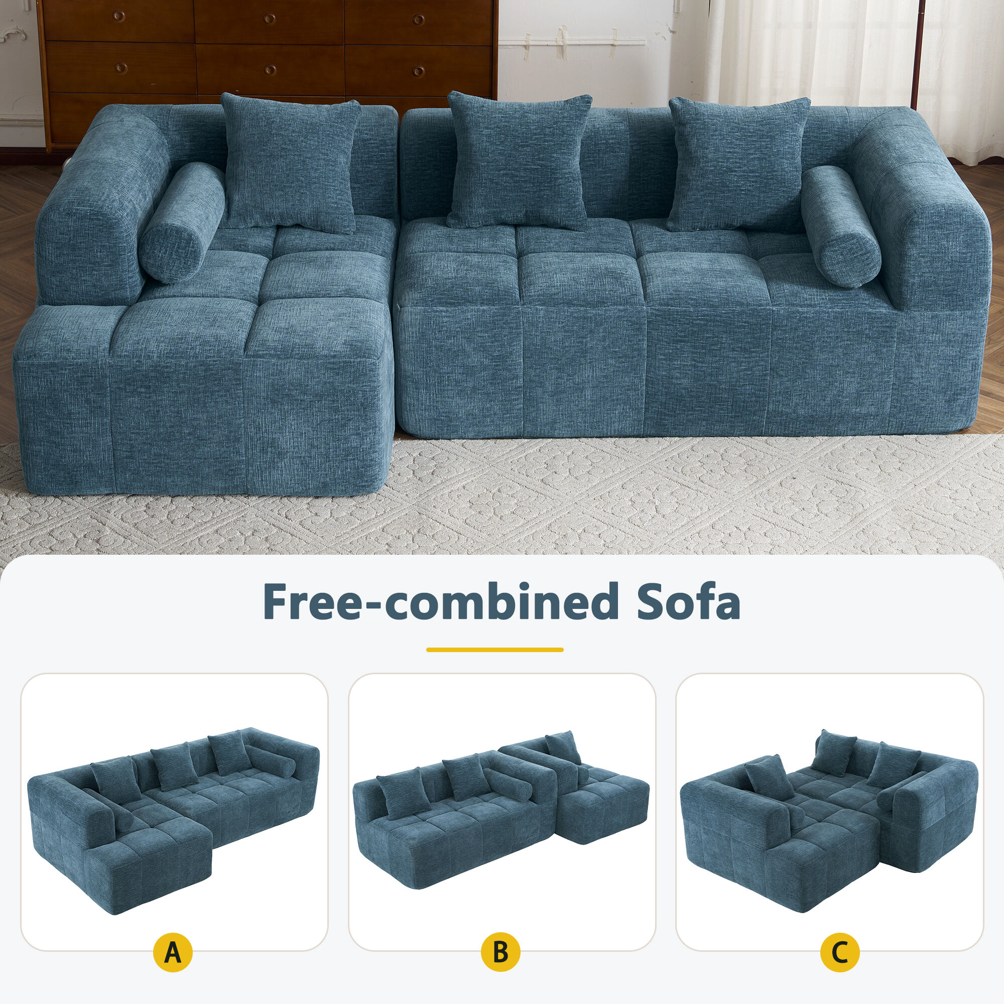 LOVMOR SF-M-N719S001890C Sofas-Loveseats - View #4