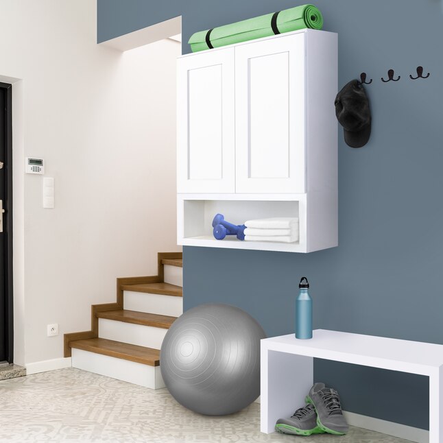 Wall Mount Utility Storage Cabinet, Home Gym Storage Cabinet