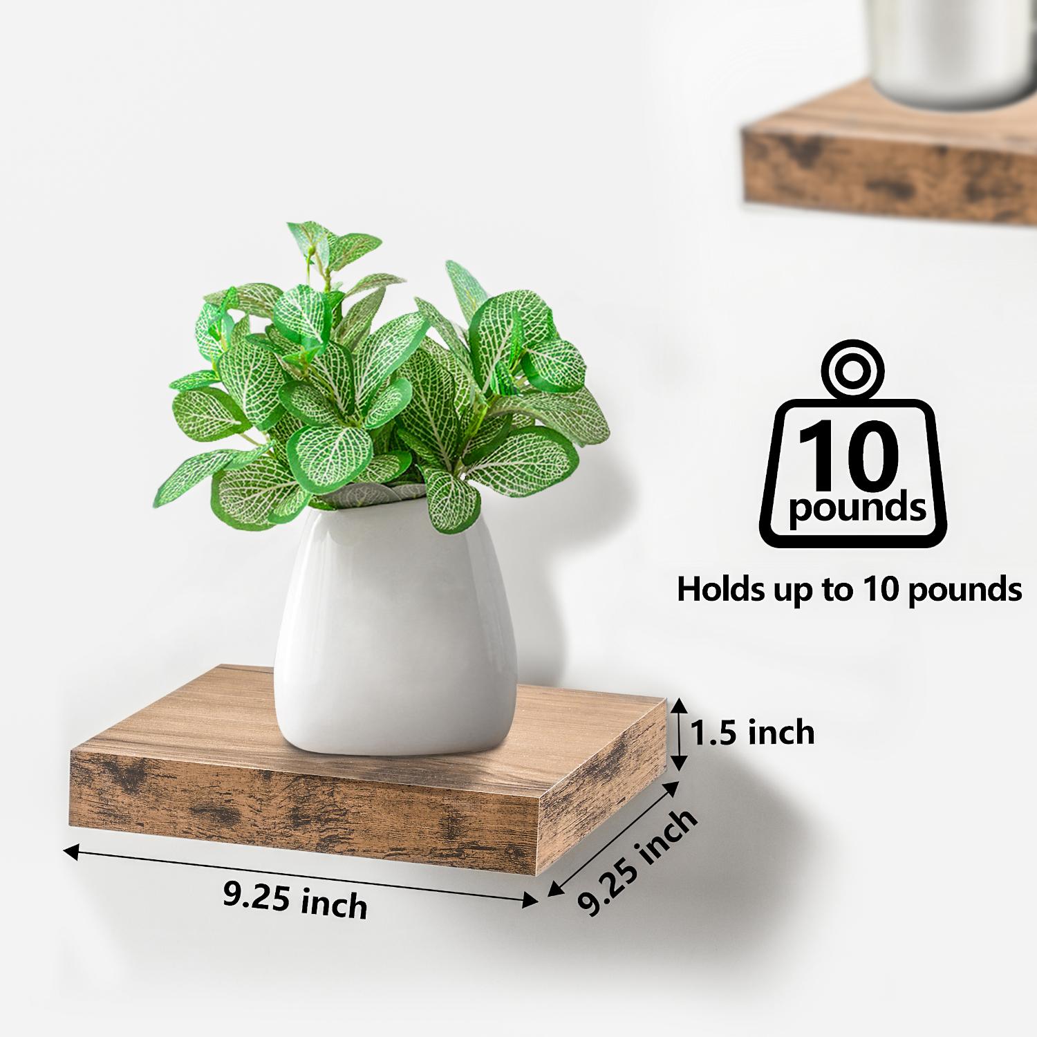 SORBUS WD-TIL4-MGW Wall-Mounted-Shelving - View #2