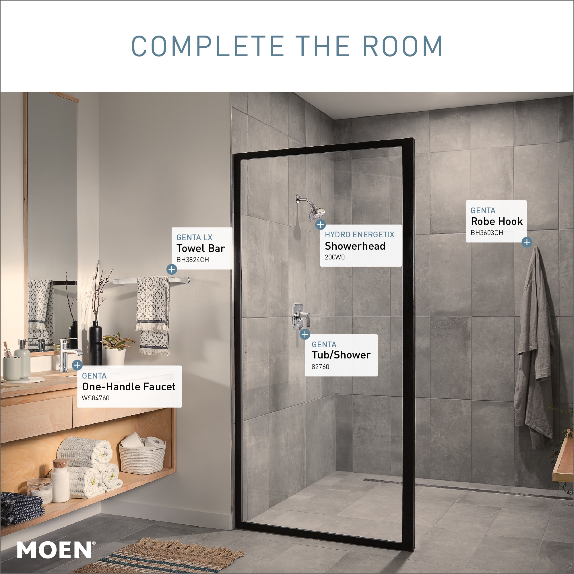 Moen BH3824CH d060350 - View #3