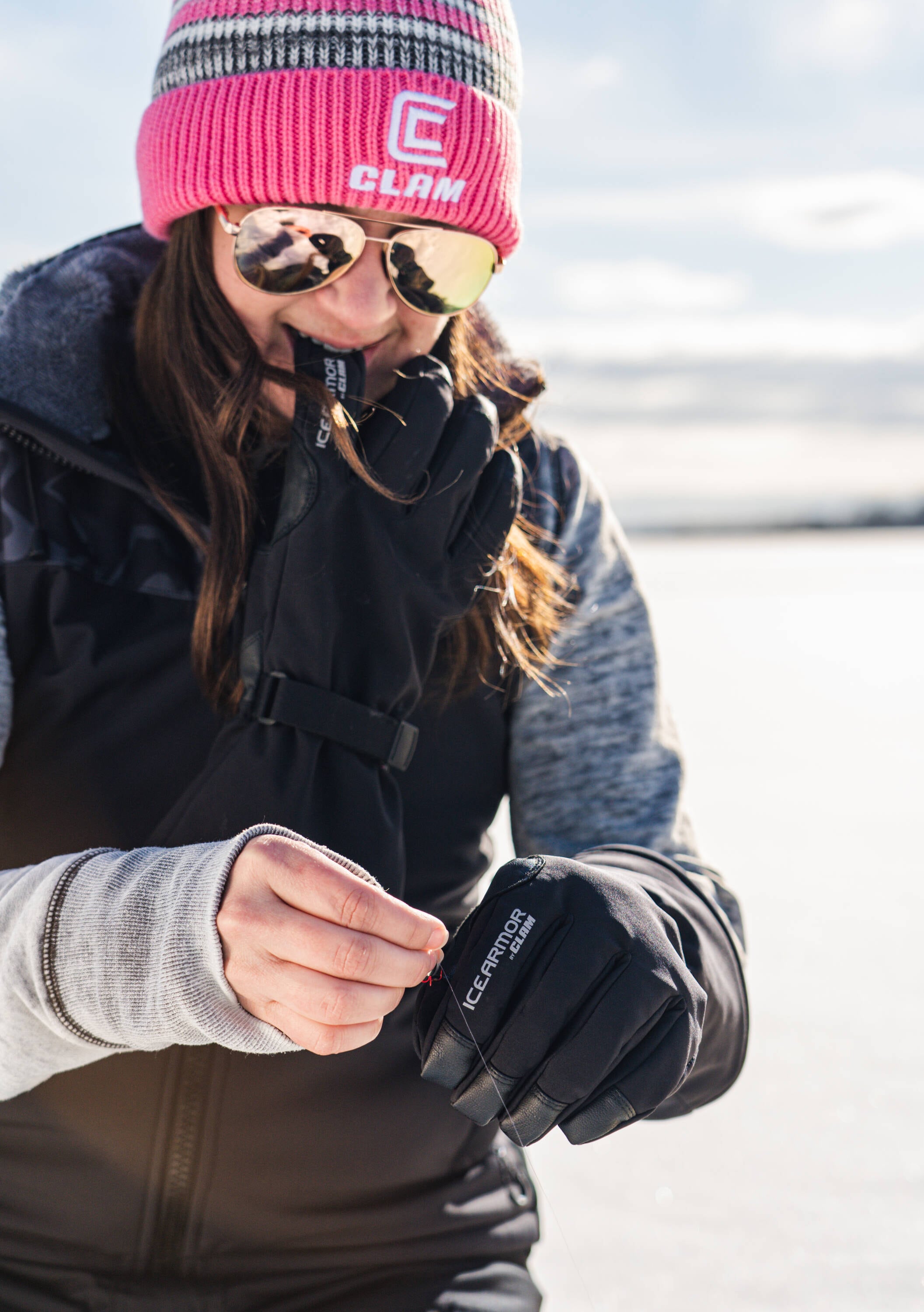 Clam Outdoors Women's Extreme Ice Fishing Glove - 2XL - Black in the Fishing  Gear & Apparel department at