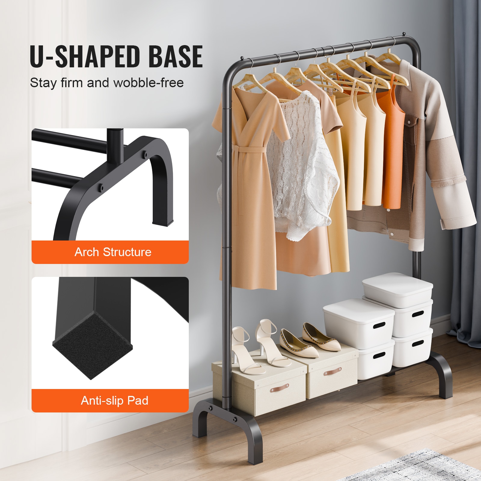 VEVOR SCJYKCYJ384801432V0 Garment-Racks - View #5