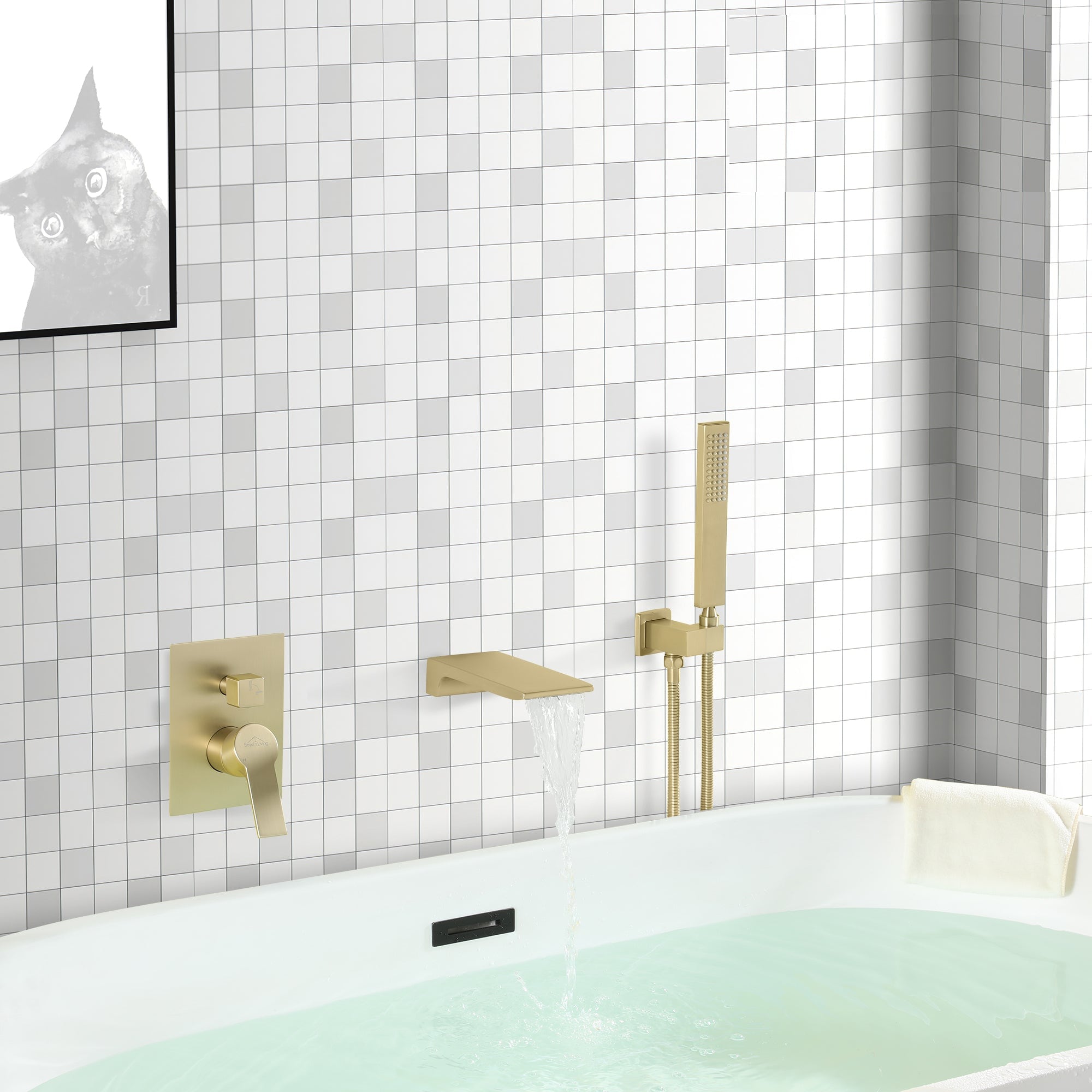 Boyel Living SMD-88020BG Roman-Tub-Faucets - View #11