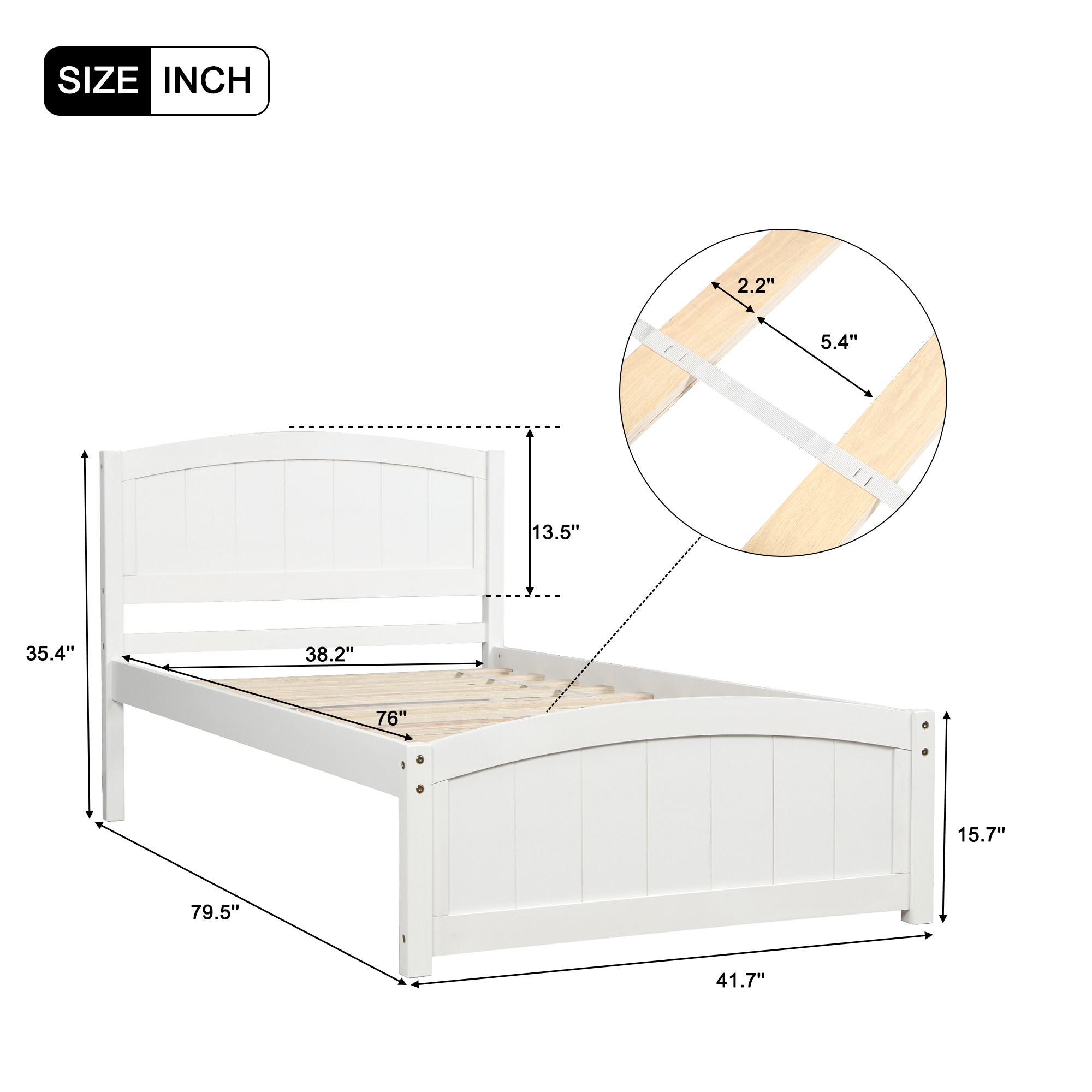 JIMSMAISON JMLFFB50W beds - View #7