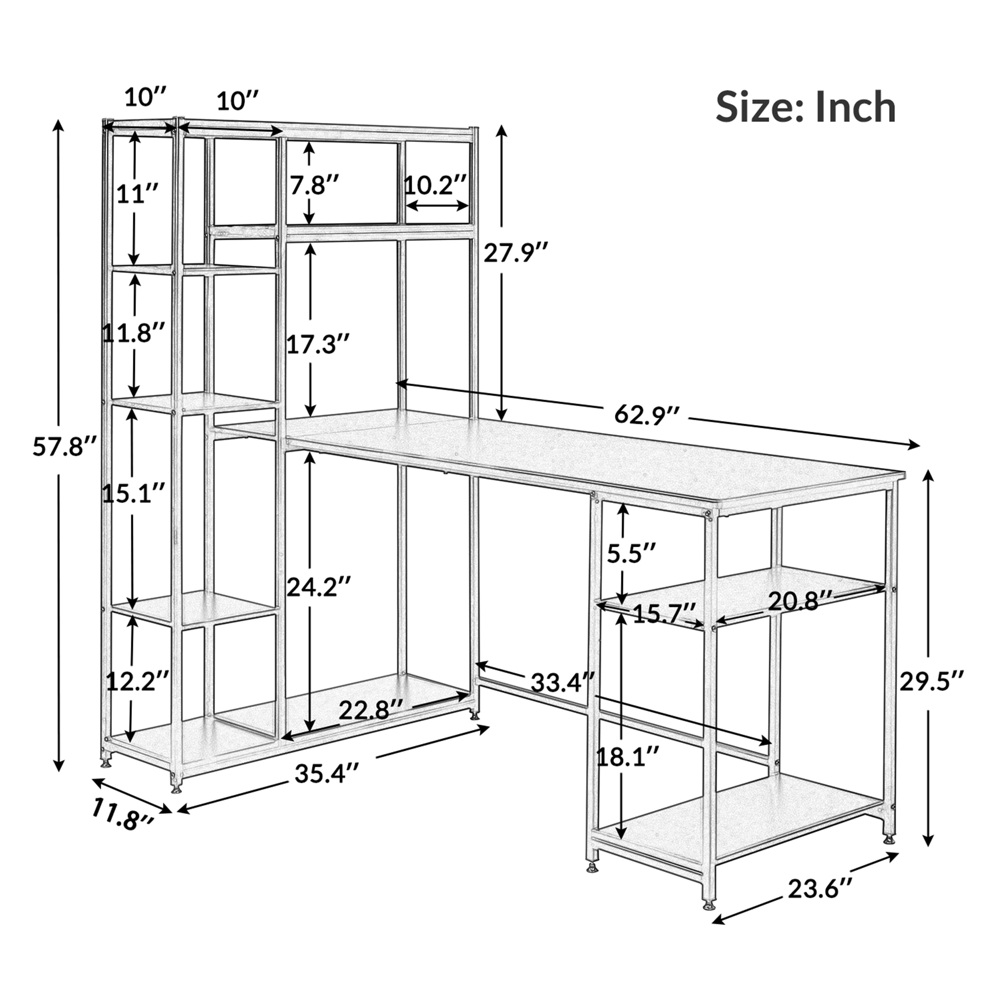 XIZZI SZ-SO6480AT Office-Tables - View #12