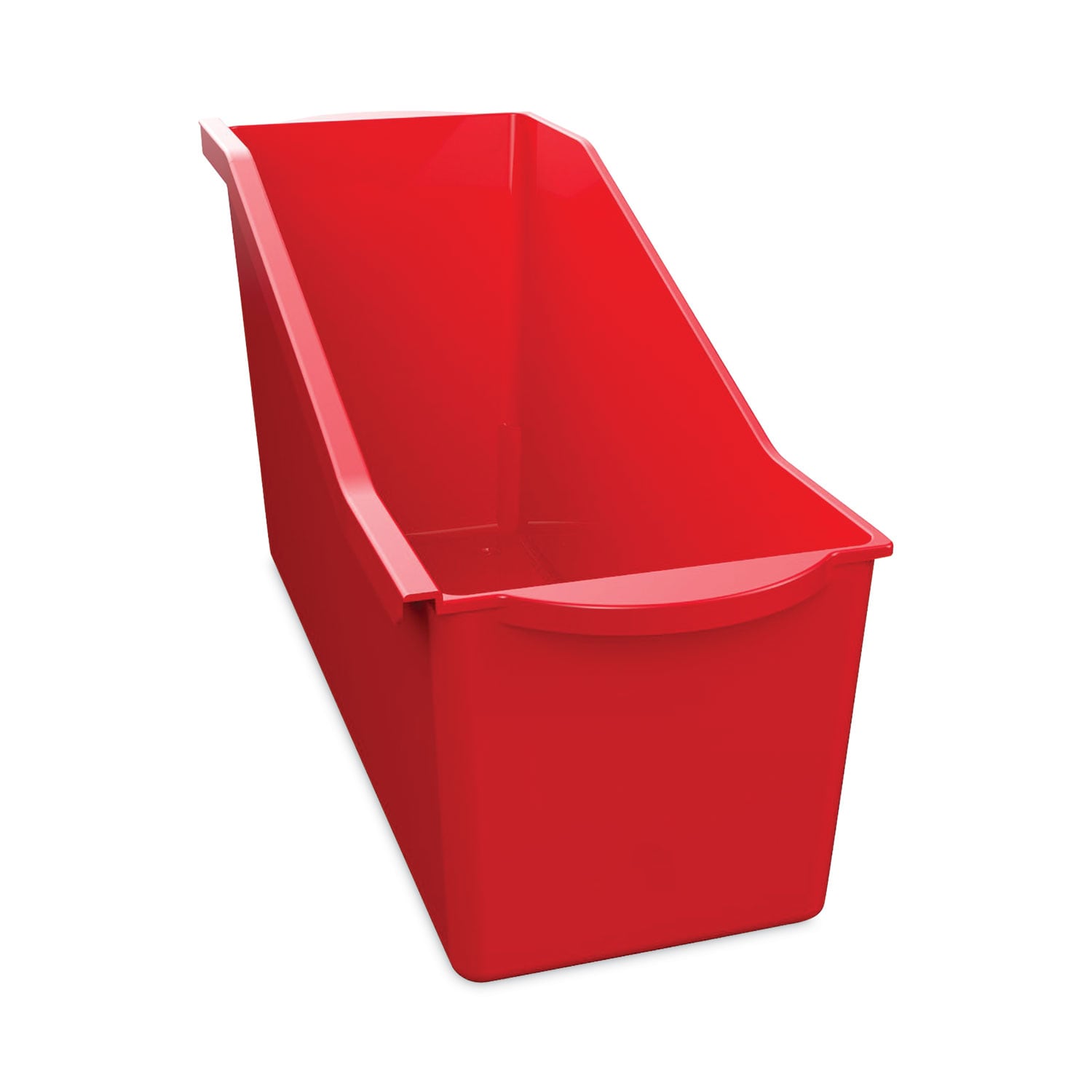Deflecto ESNDEF39508RED Antimicrobial Book Bin 14.2 x 5.34 x 7.35 Red