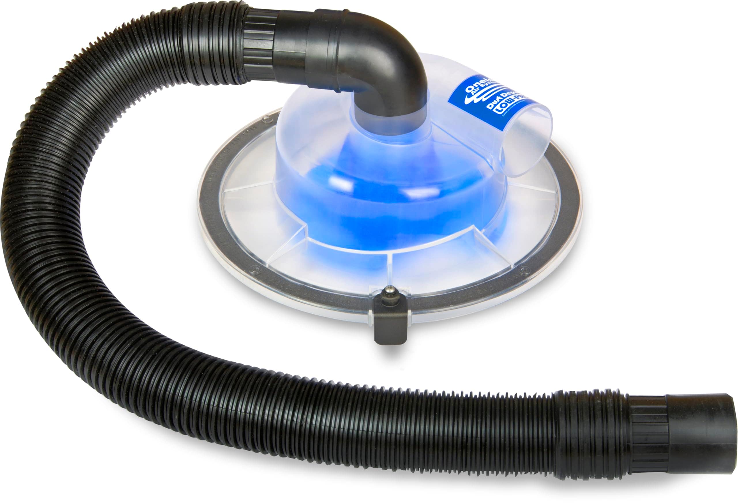 Oneida Air Systems FBA-AXD259911 Dust Deputy Low-Pro Plus Lid Dust Separator Kit for Wet Dry Vacuums - Compact and Efficient