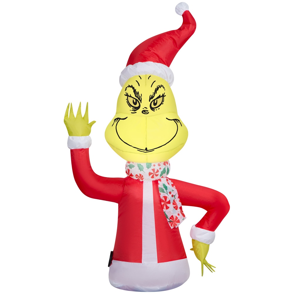 Gemmy Dr. Seuss The Grinch Car Buddy Christmas Airblown Inflatable for sale  online