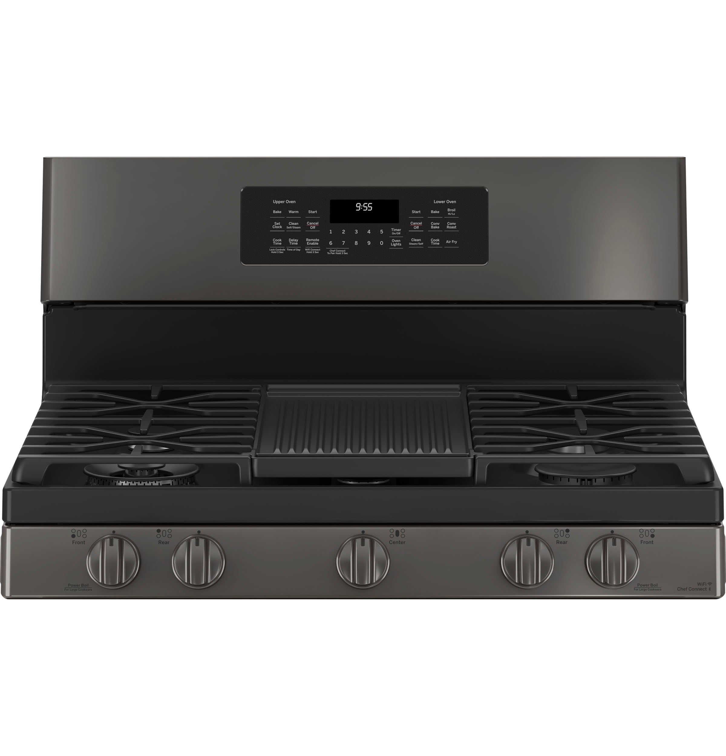 GE PGB965BPTS Double-Oven-Gas-Ranges - View #4