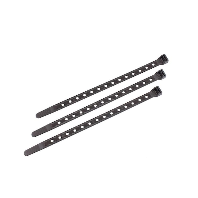 Southwire 11-in Nylon Screw Mount Cable Ties Black with Uv Protection  (100-Pack) in the Cable Zip Ties department at