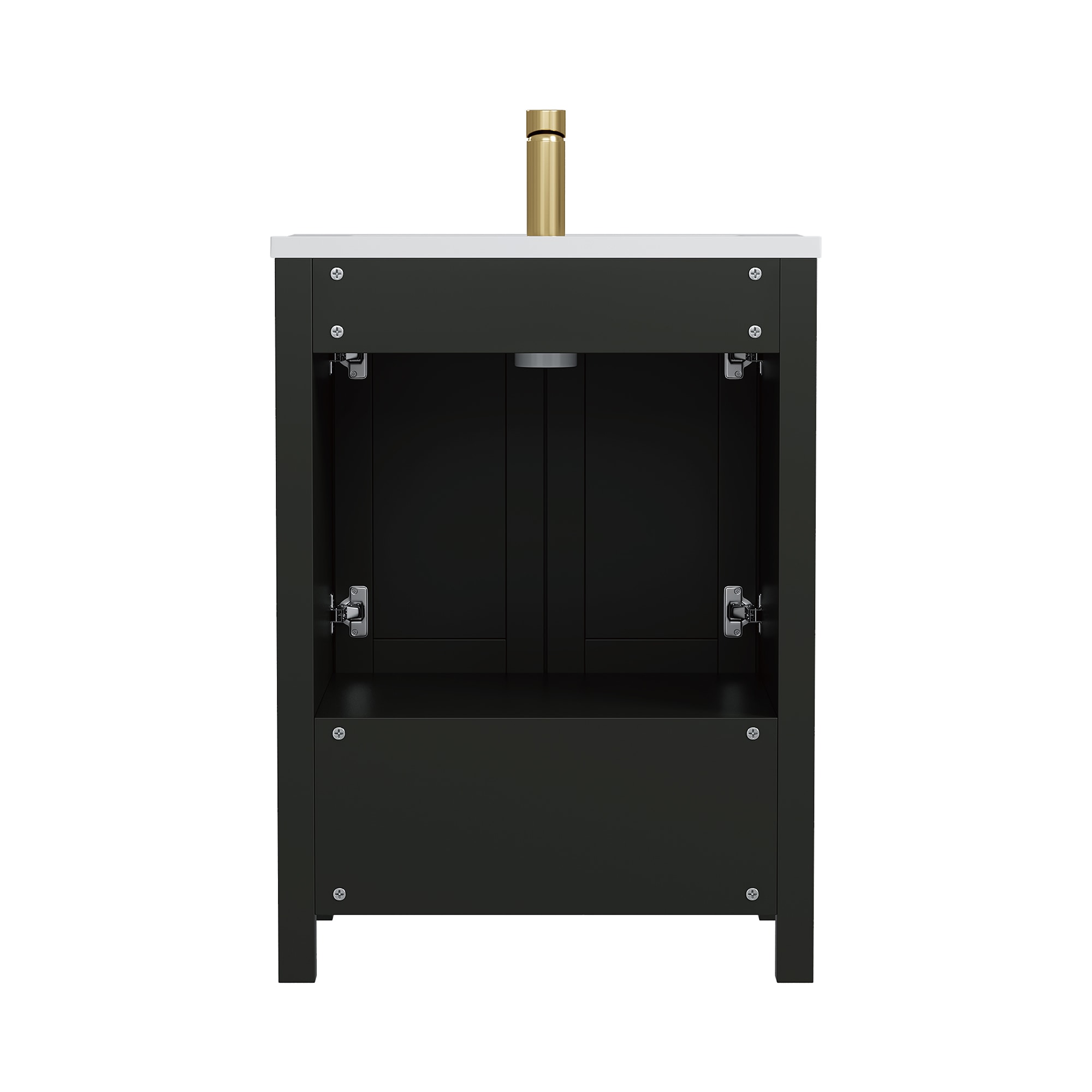 DELUXE LIVING V24033KD-24BK Bath-Vanity-Combo - View #16
