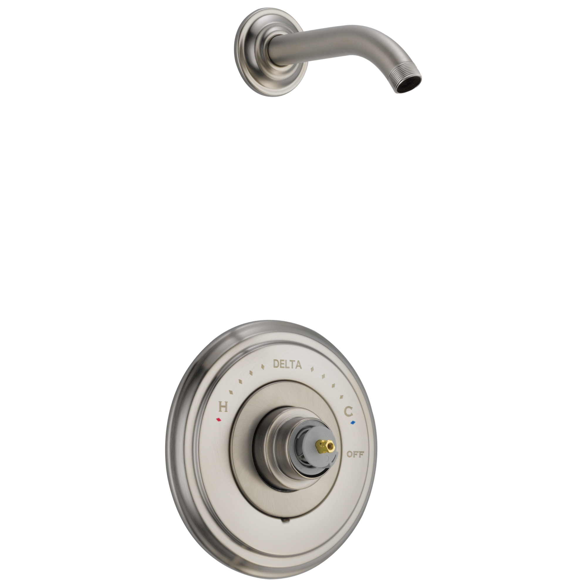 Delta T14297-SSLHP-LHD Cassidy Stainless Sold separately Sold separately Shower Faucet with Valve