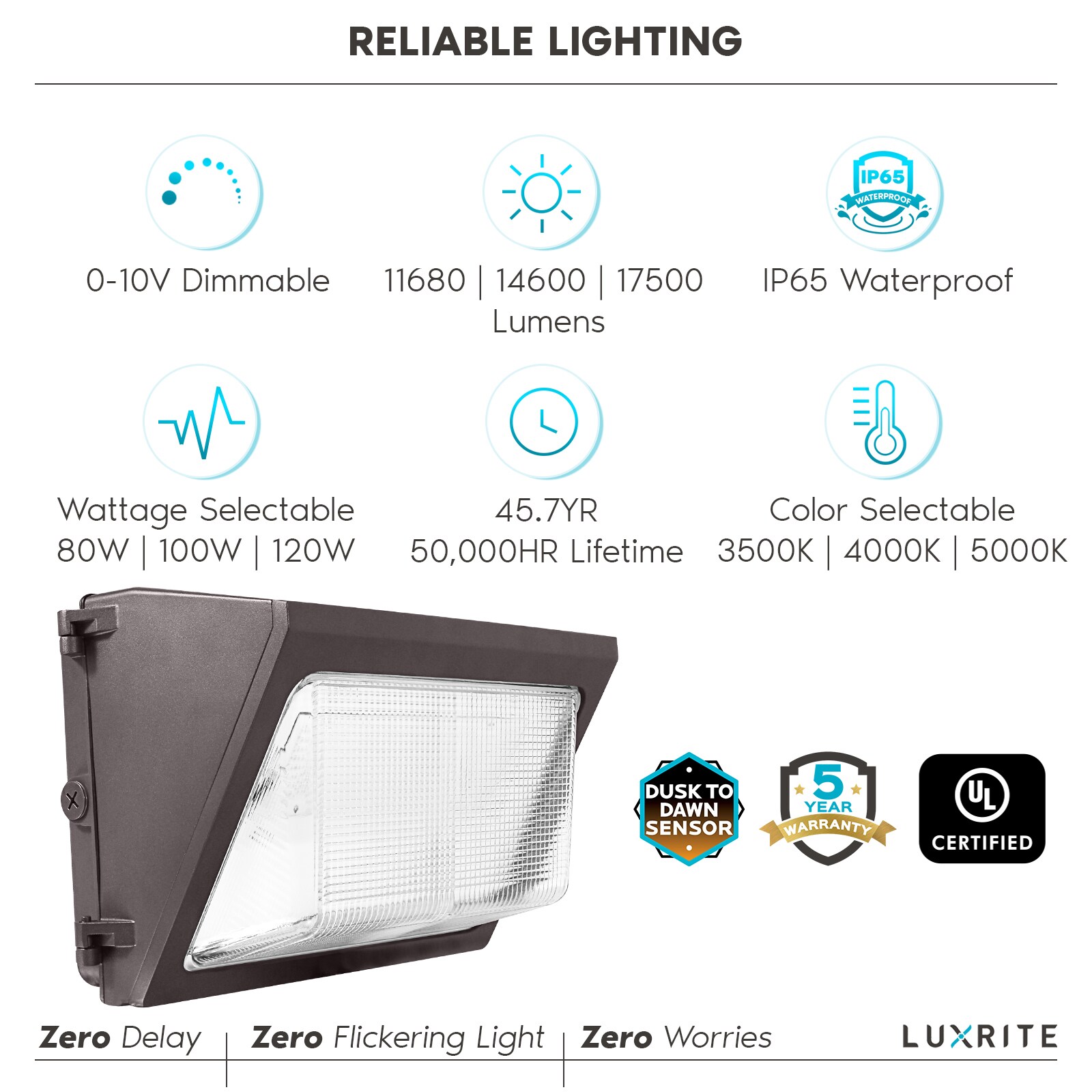 Luxrite LR40540-2PK Outdoor-Wall-Lighting - View #5