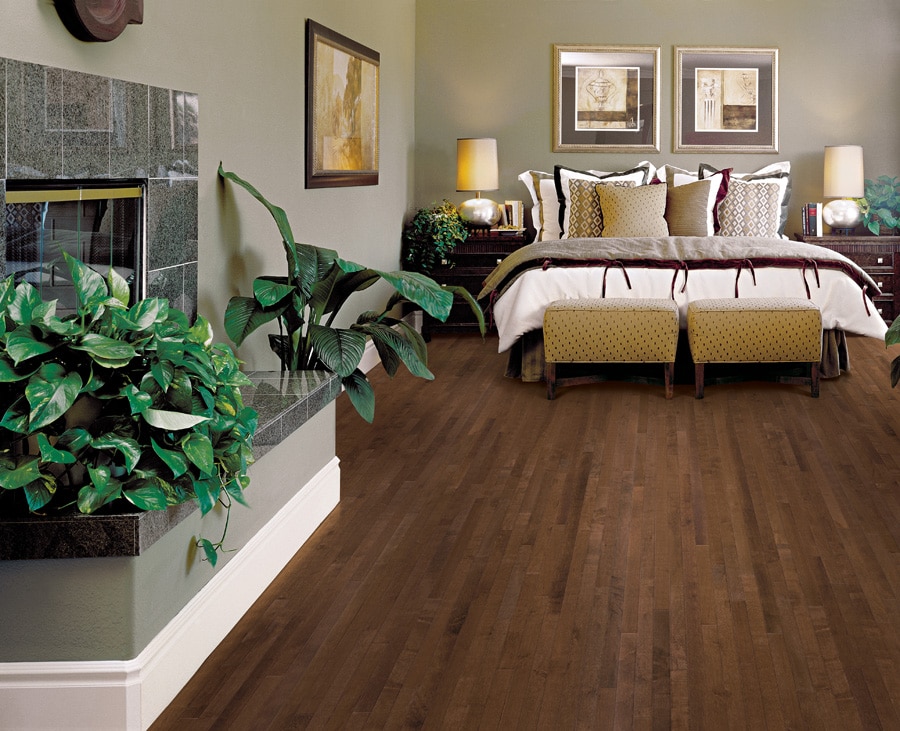 Mullican Flooring Muirfield Cappuccino Maple 3-in W X 3/4-in T Smooth ...