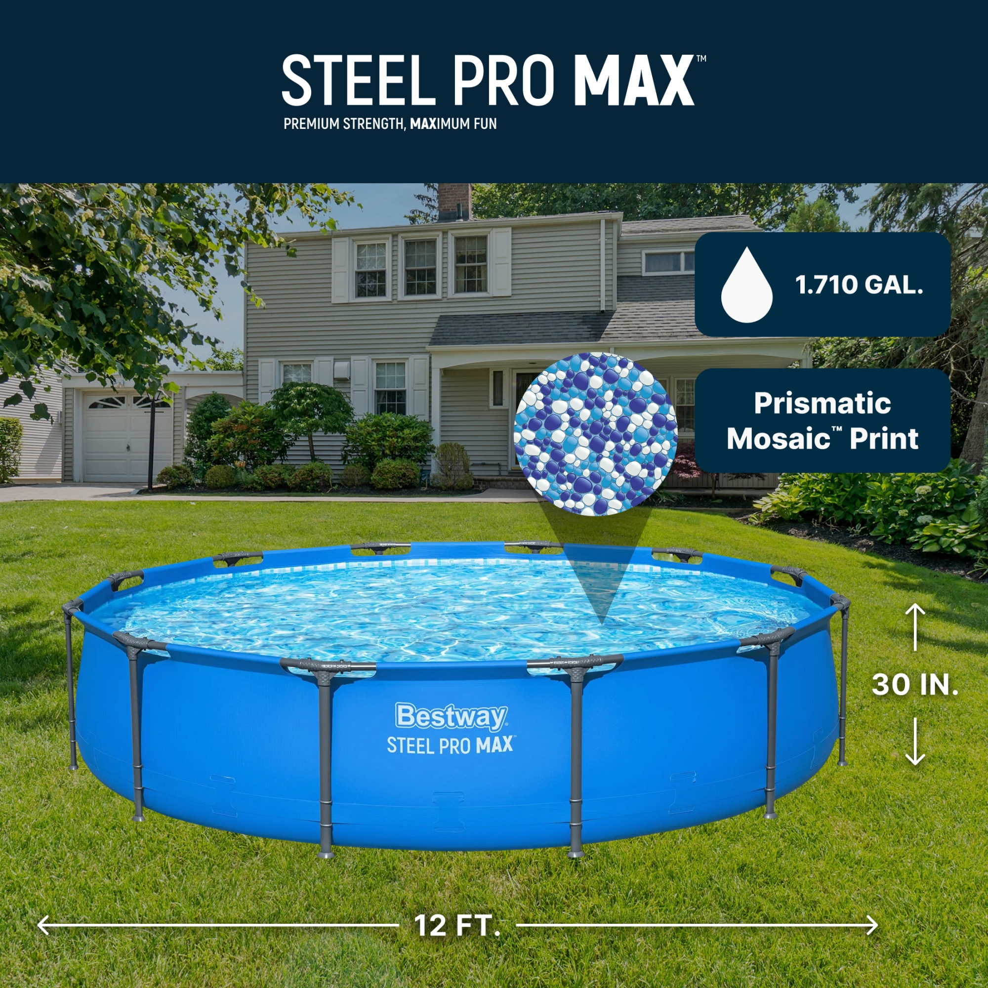 Bestway 561TXE-BW Above-Ground-Pools - View #3
