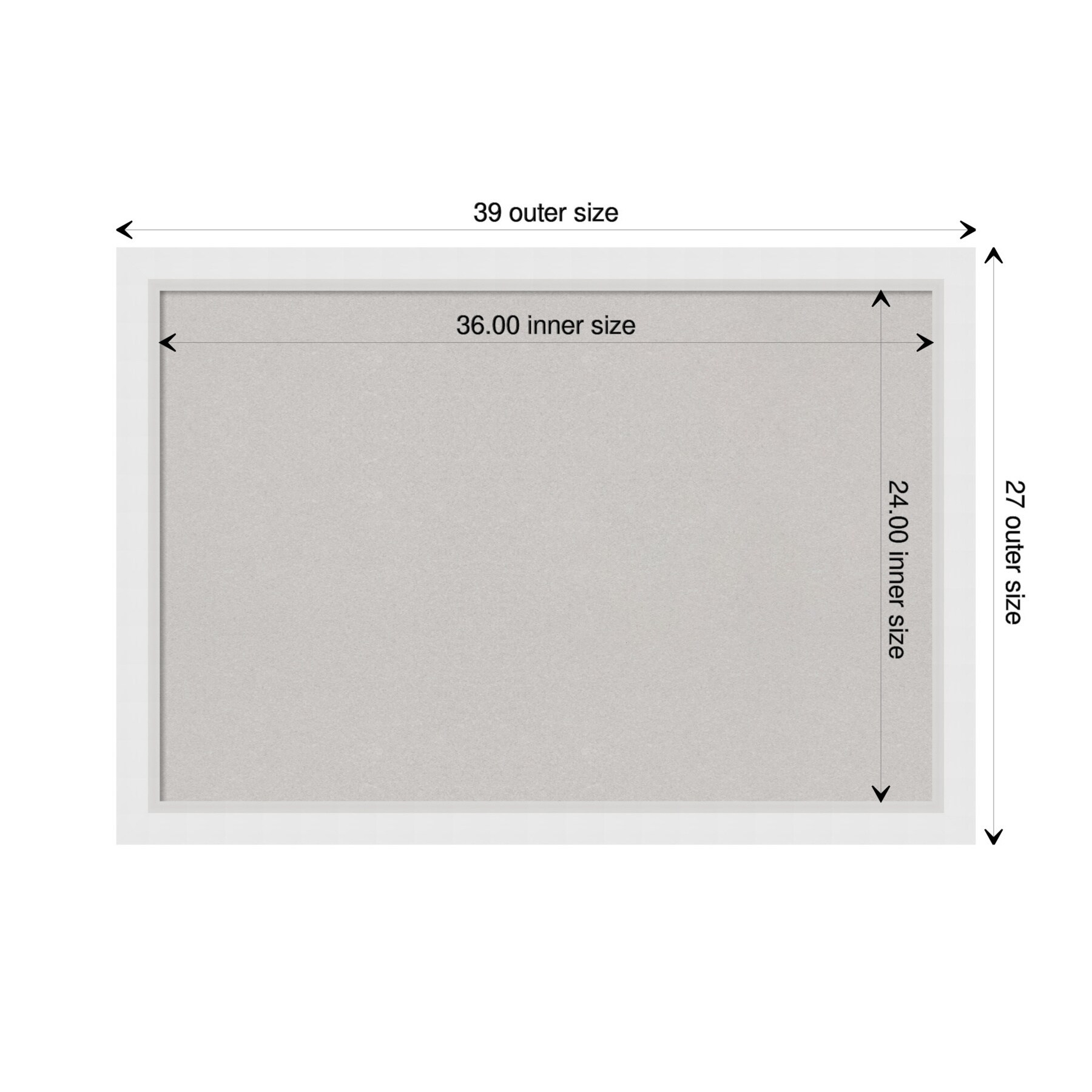 Lorell 8.66-in W x 24.41-in H Cork Bulletin Board in the Dry Erase &  Bulletin Boards department at