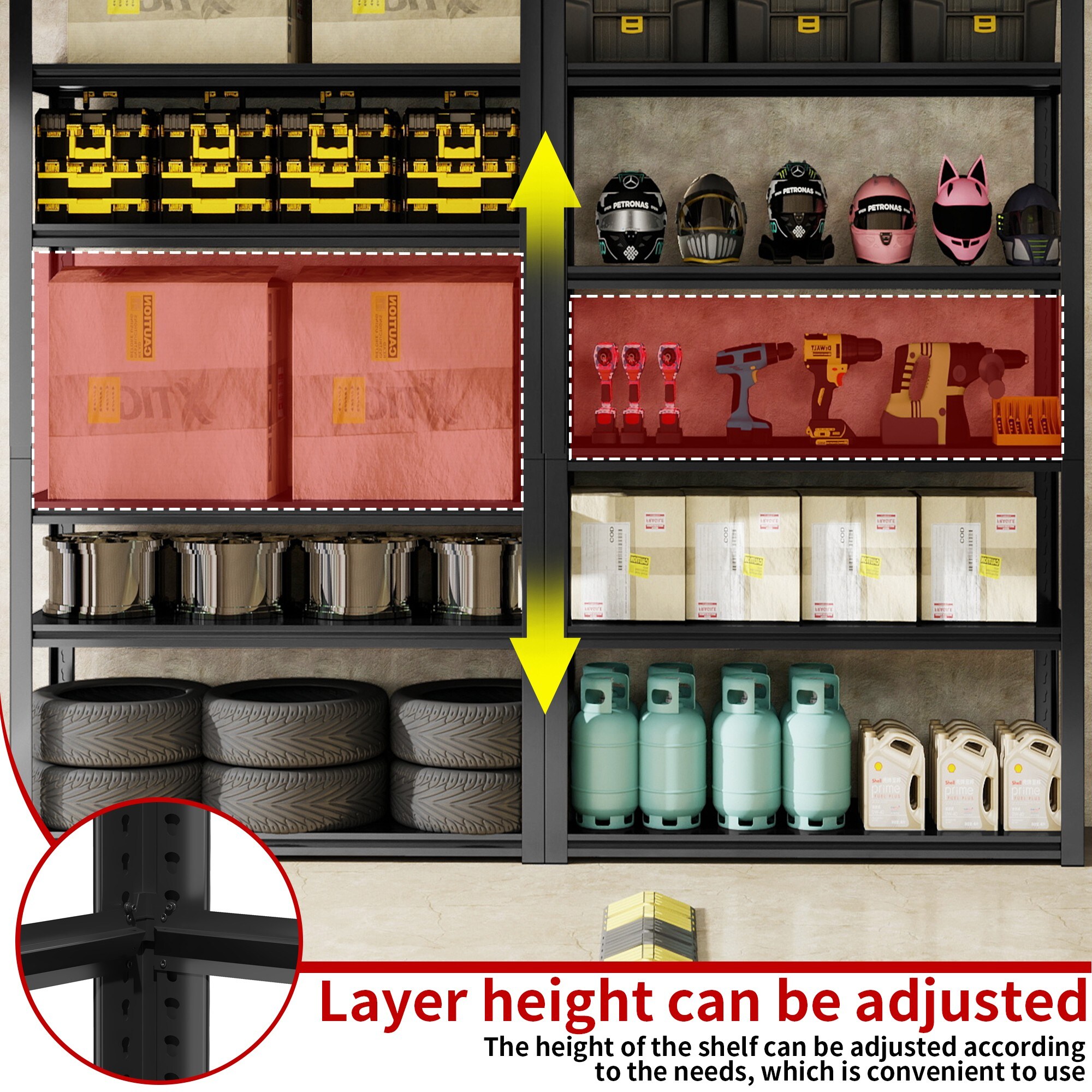 ToolCat NGG30-52-DSG Free-Standing-Shelving - View #8