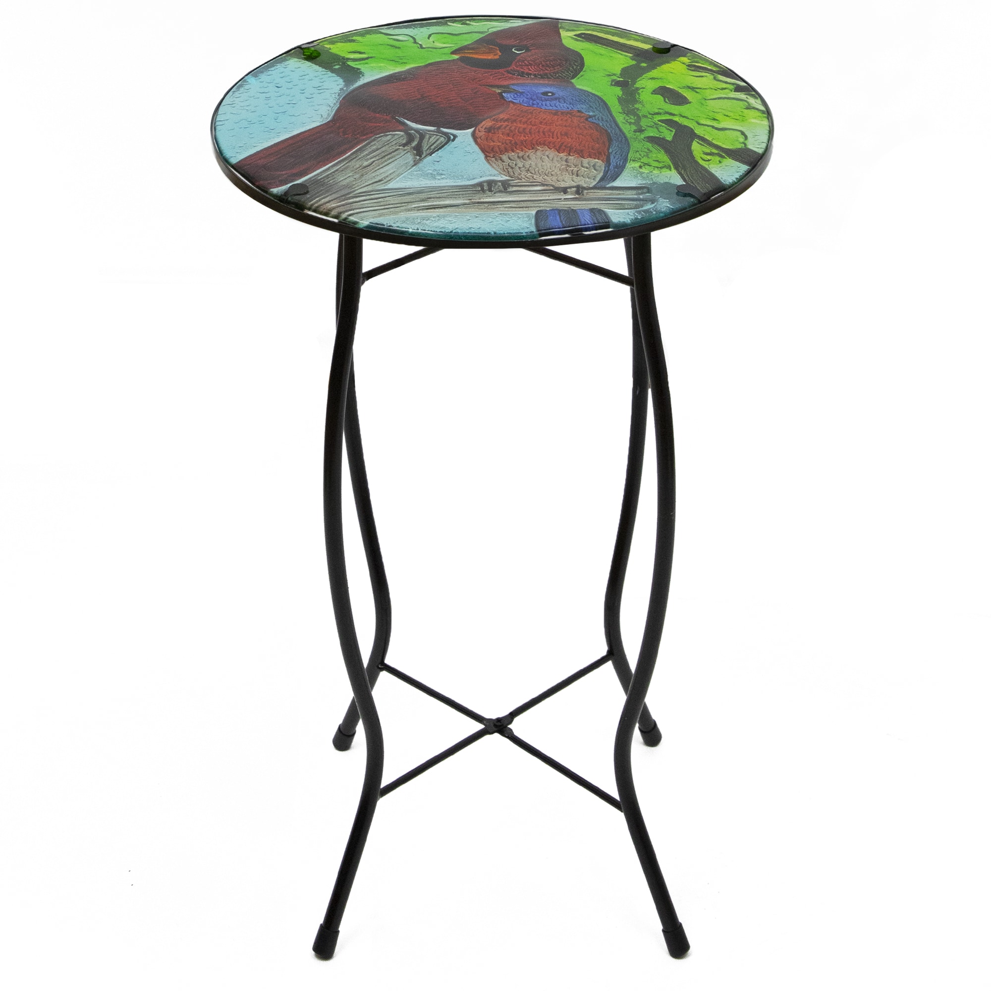 Northlight 35127724 Round Outdoor Bistro Table 12-in W x 12-in L