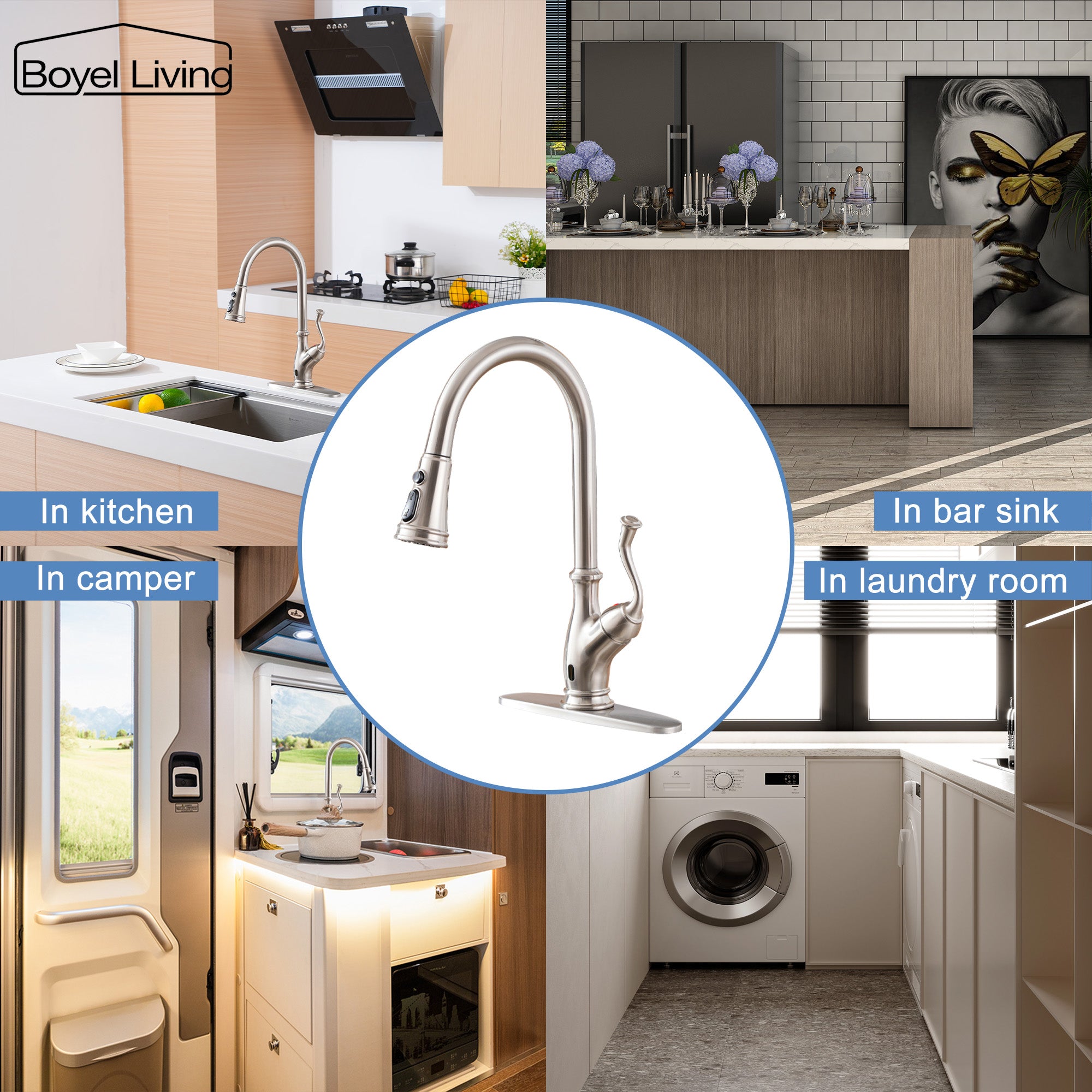 Boyel Living BL-APS175TL-BN Kitchen-Faucets - View #6