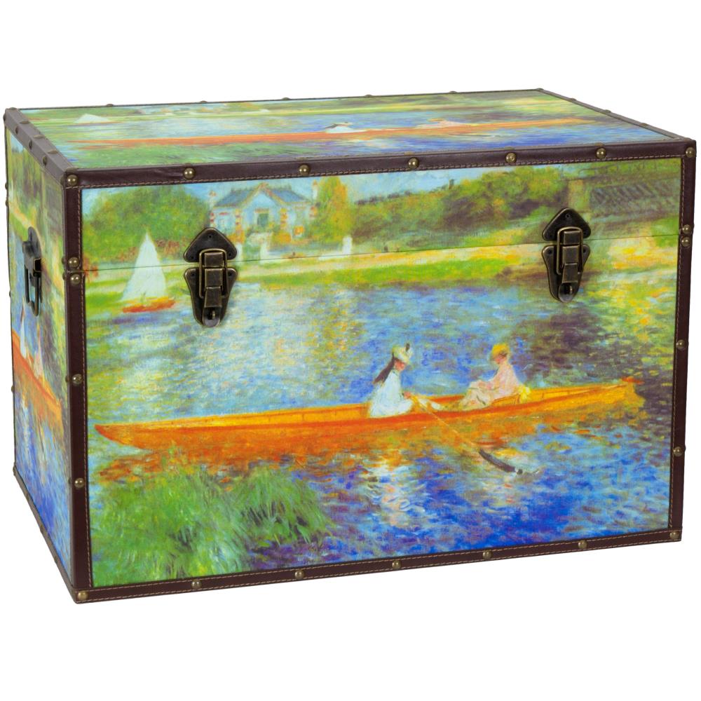 Red Lantern CAN-TRNK-RENOIR2 1-cu ft Multiple Colors/Finishes Wood Storage Trunk