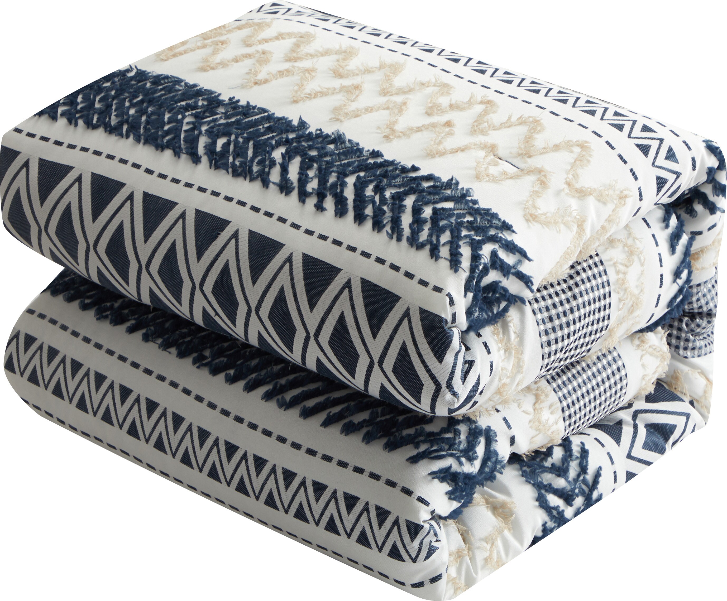 Nanshing KITANA7-Q-NAVY bedding - View #3