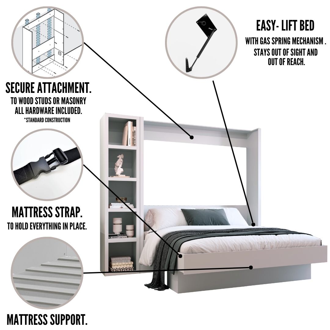 Oakland Living LILA-BED-KG-BS-BK beds - View #8