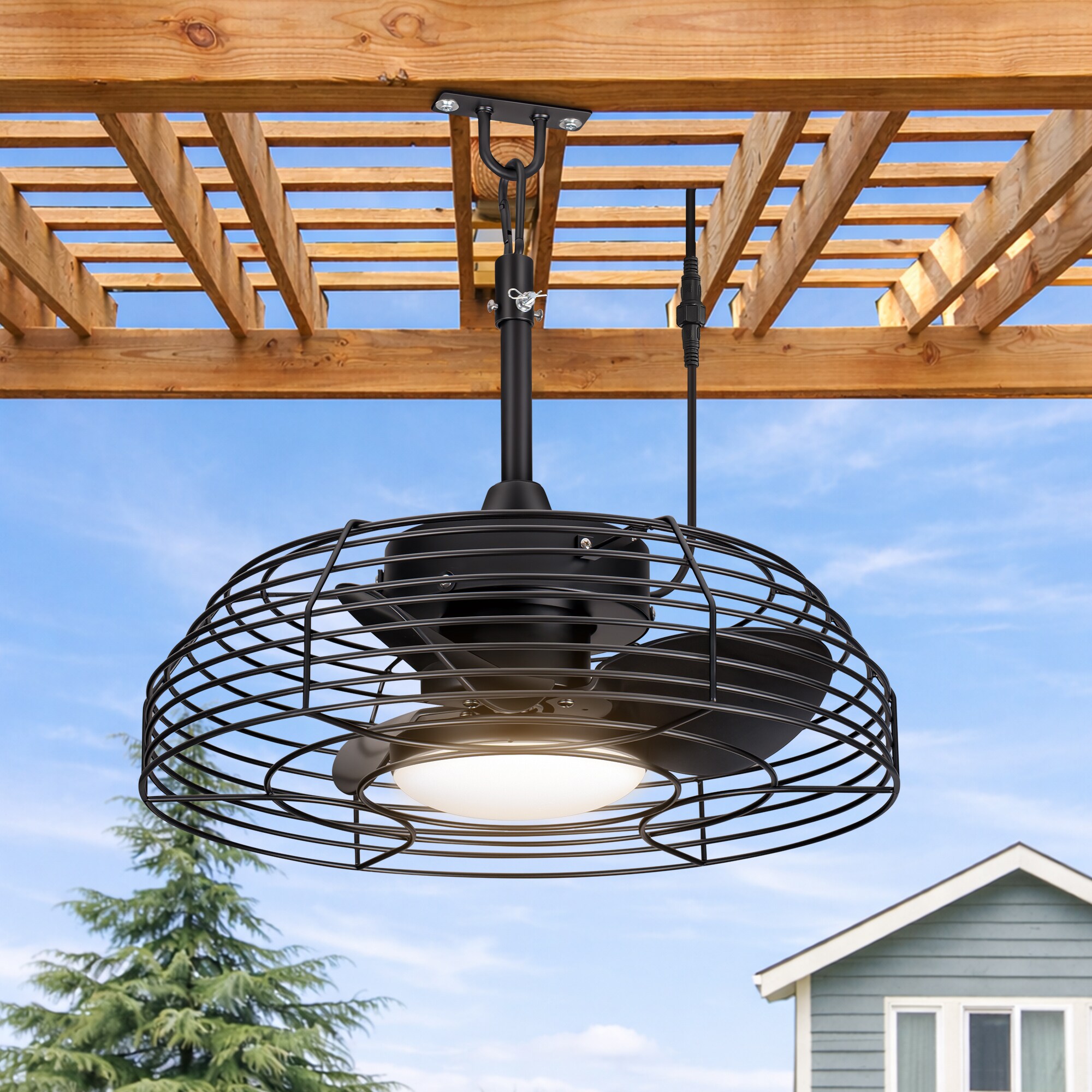 Breezary 35013-WG Ceiling-Fans - View #4