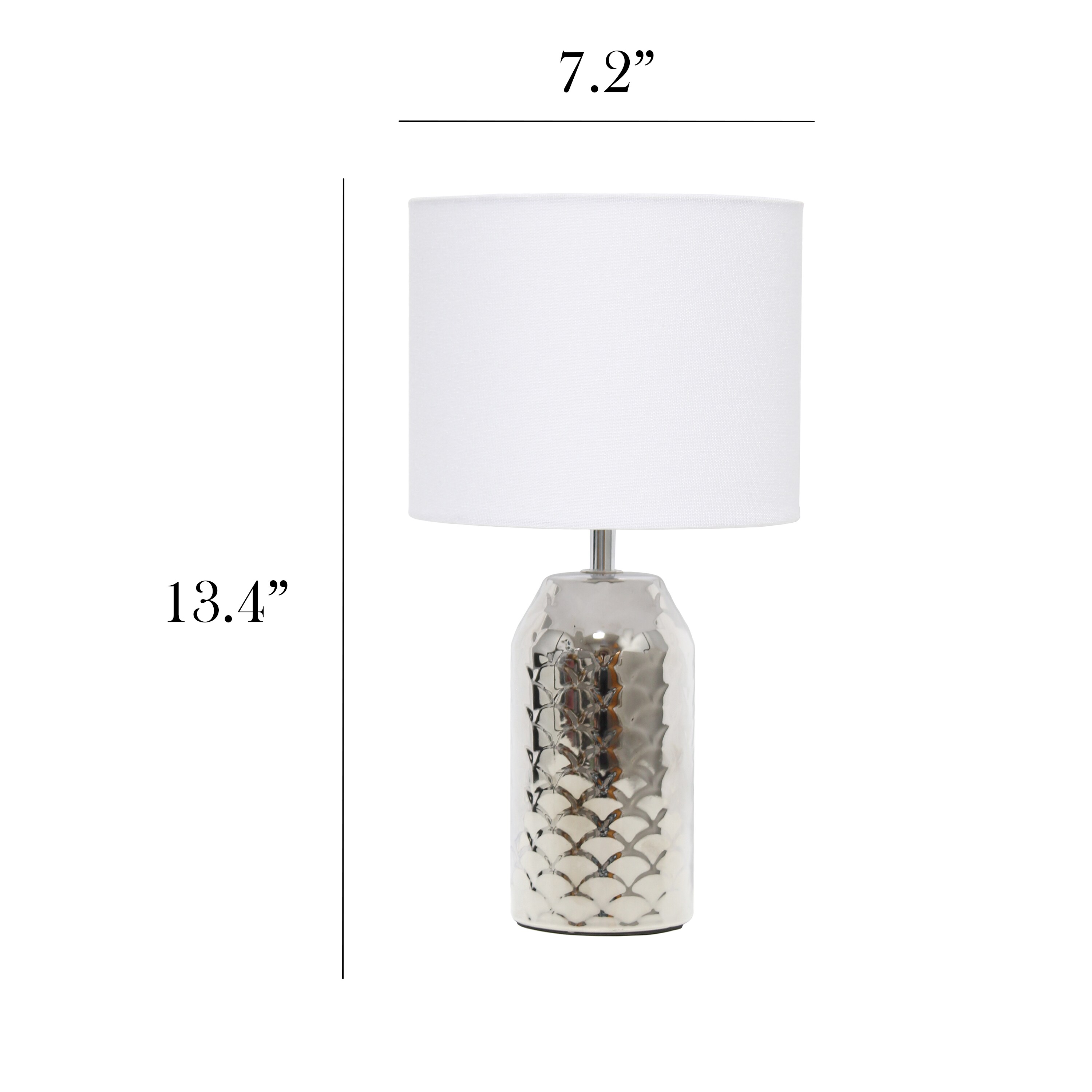 Simple Designs LT2123-CHR Table-Lamps - View #3
