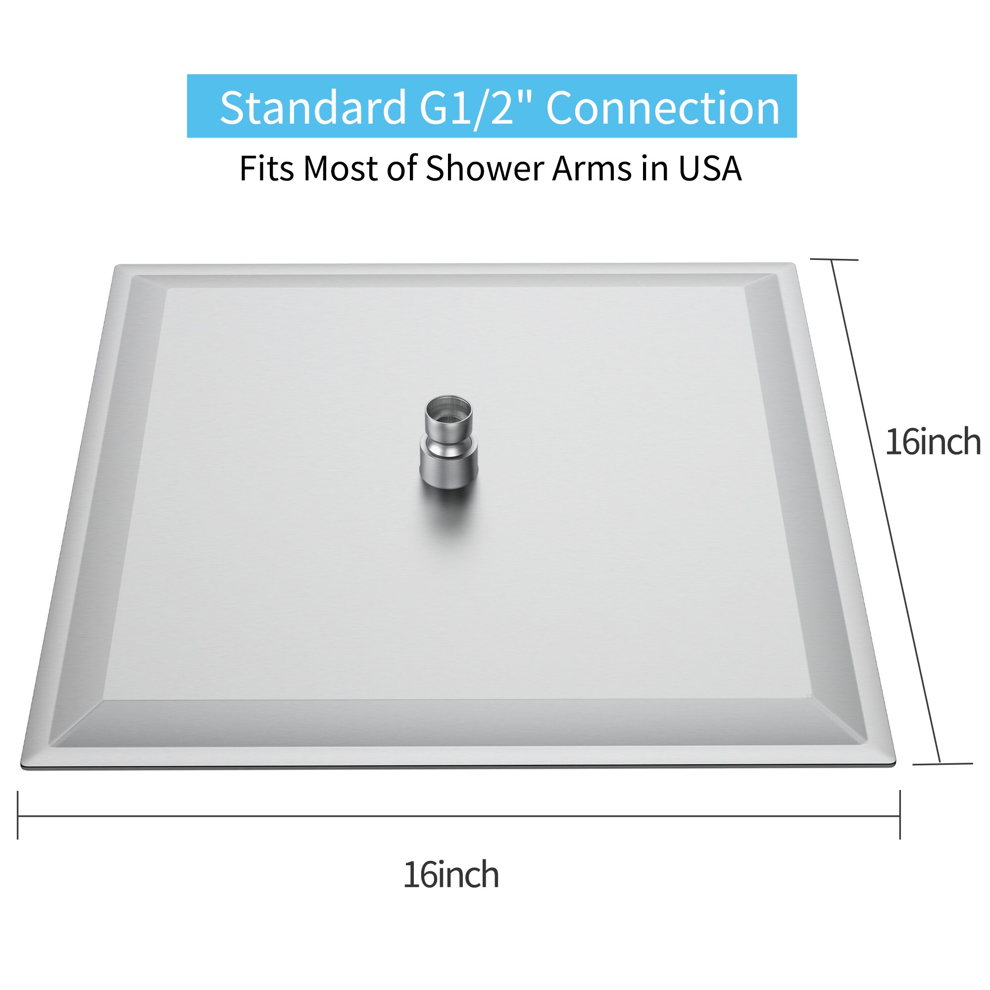 WELLFOR MLZD07DGR Fixed-Showerhead - View #4