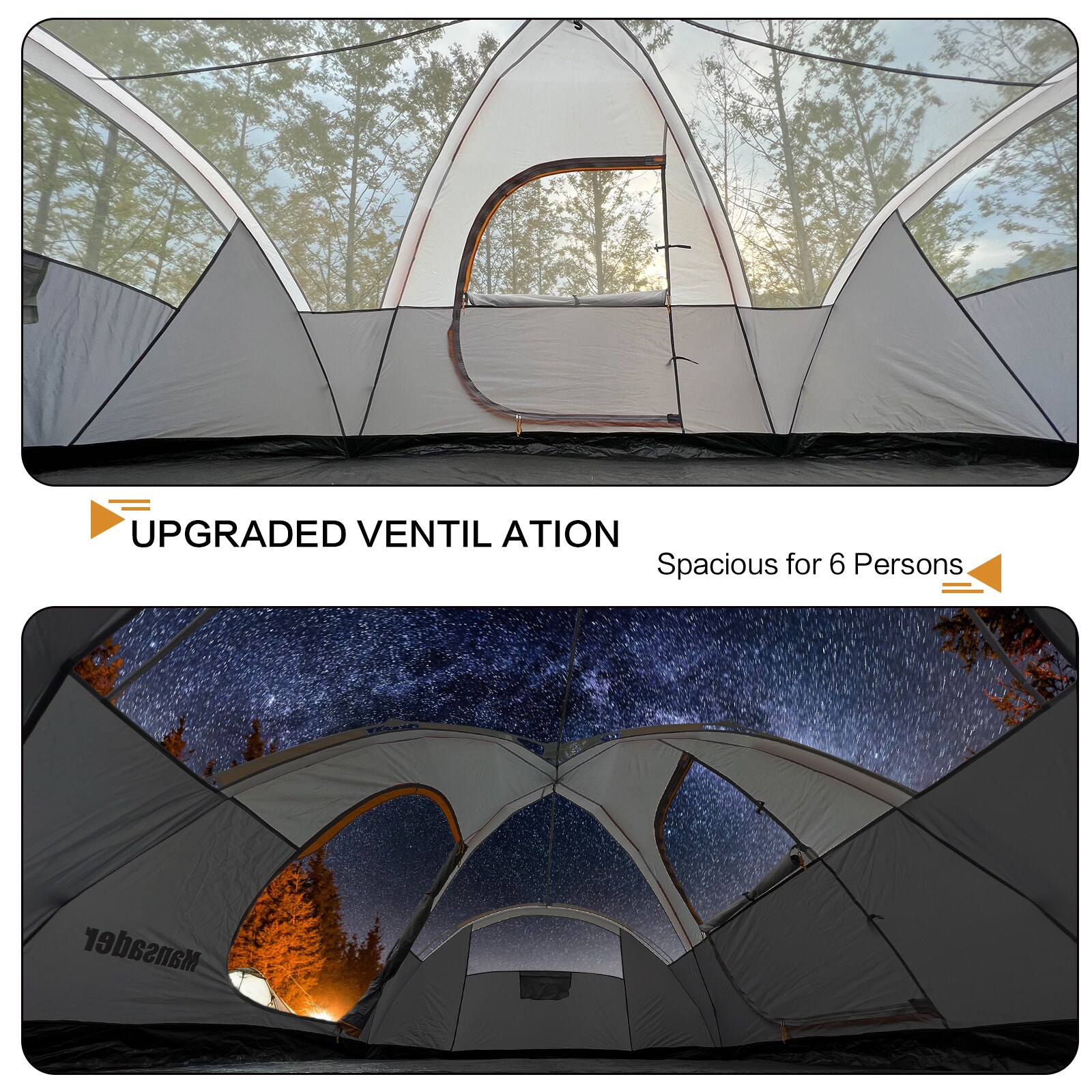 GARSING MAN-AUTODO-F-6P-GGO tents - View #5