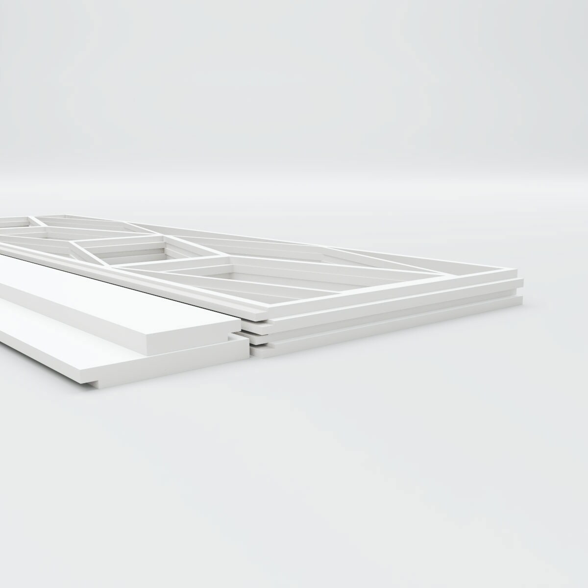 Ekena Millwork WPK36X94PBL Wall-Panels - View #3