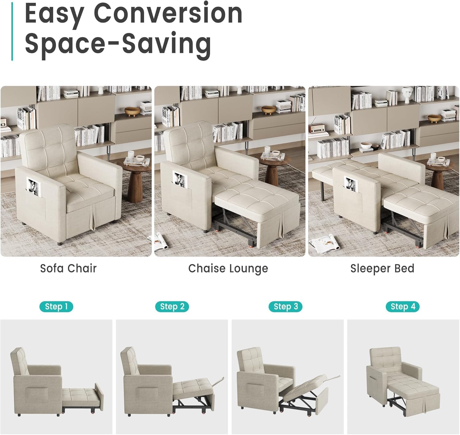 WhizMax PD-PHO-1477A67O futons - View #4