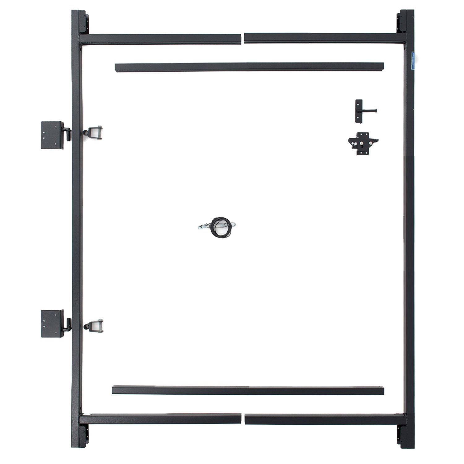 Adjust-A-Gate 1-1/4-in Black Gate Hardware Kit 93777 Sansujyuku sansujyuku.com