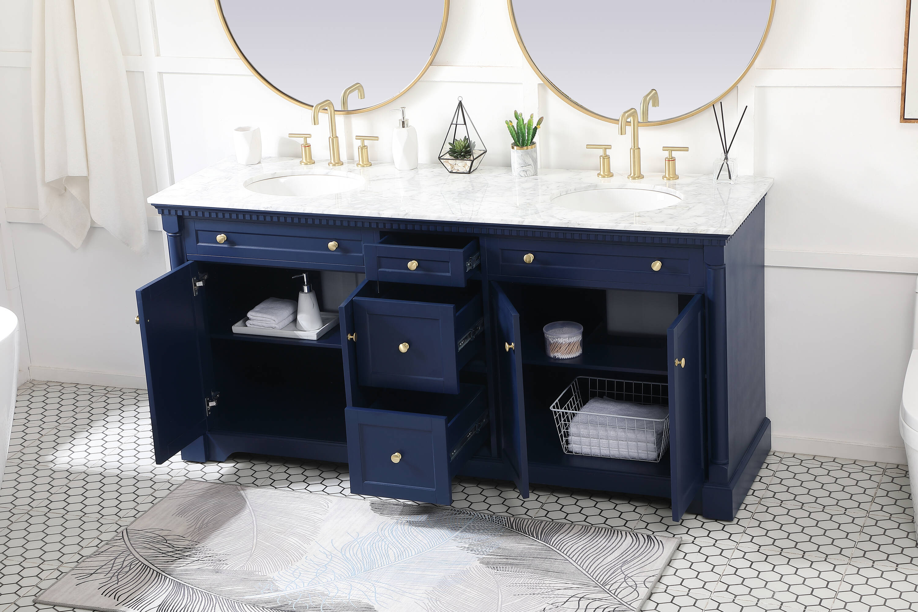 Elegant Decor HF159216DBL Bath-Vanity-Combo - View #4