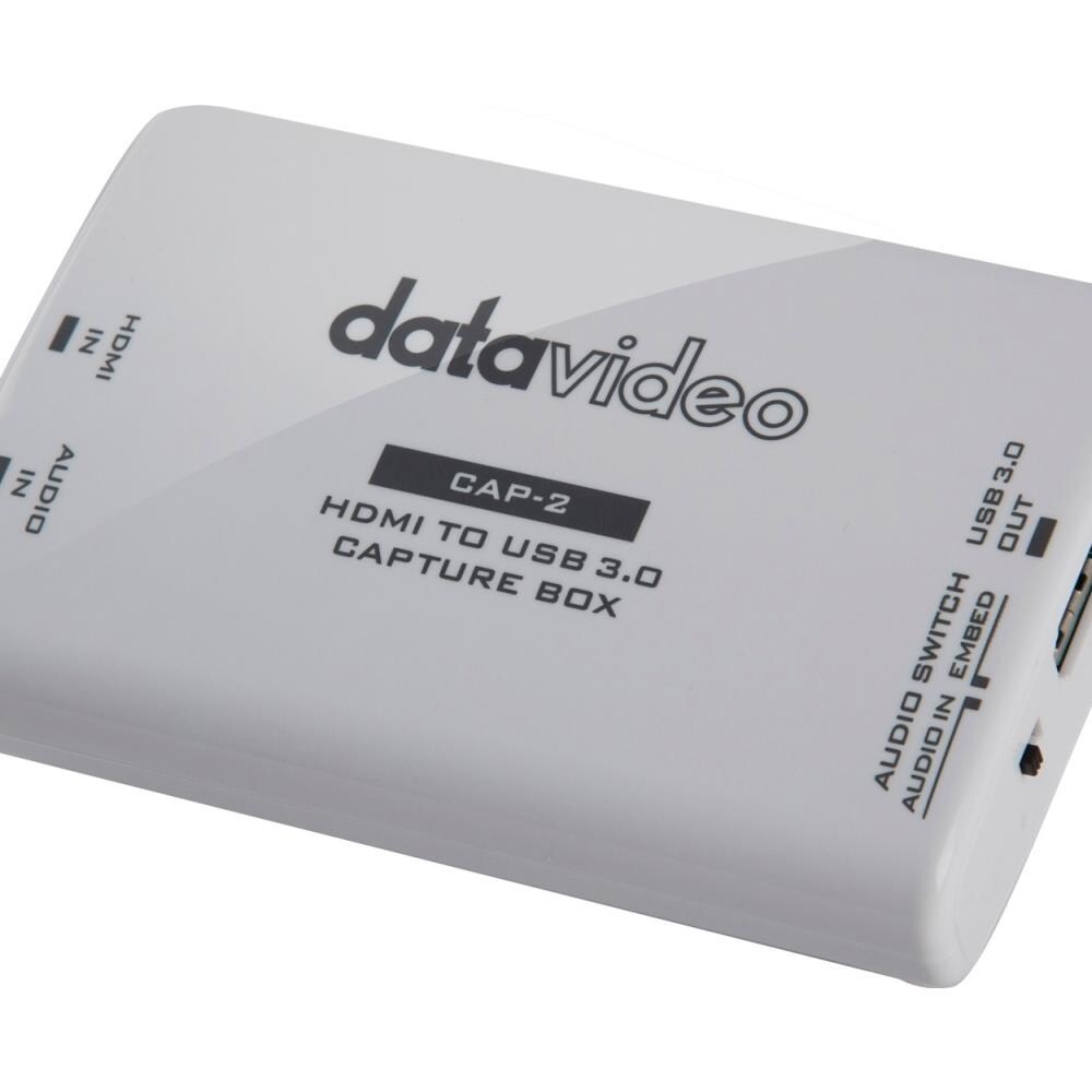  TCNCD389452 Datavideo DV-CAP-2 HDMI to USB 3.0 Capture Box- Plug and Play- Up to 350Mbps USB