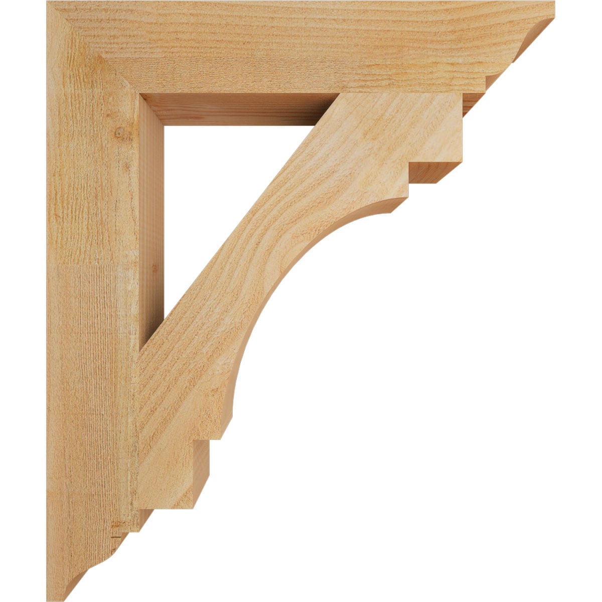 Ekena Millwork BKT04X22X26MRC01RDF Exterior-Brackets-Braces - View #3