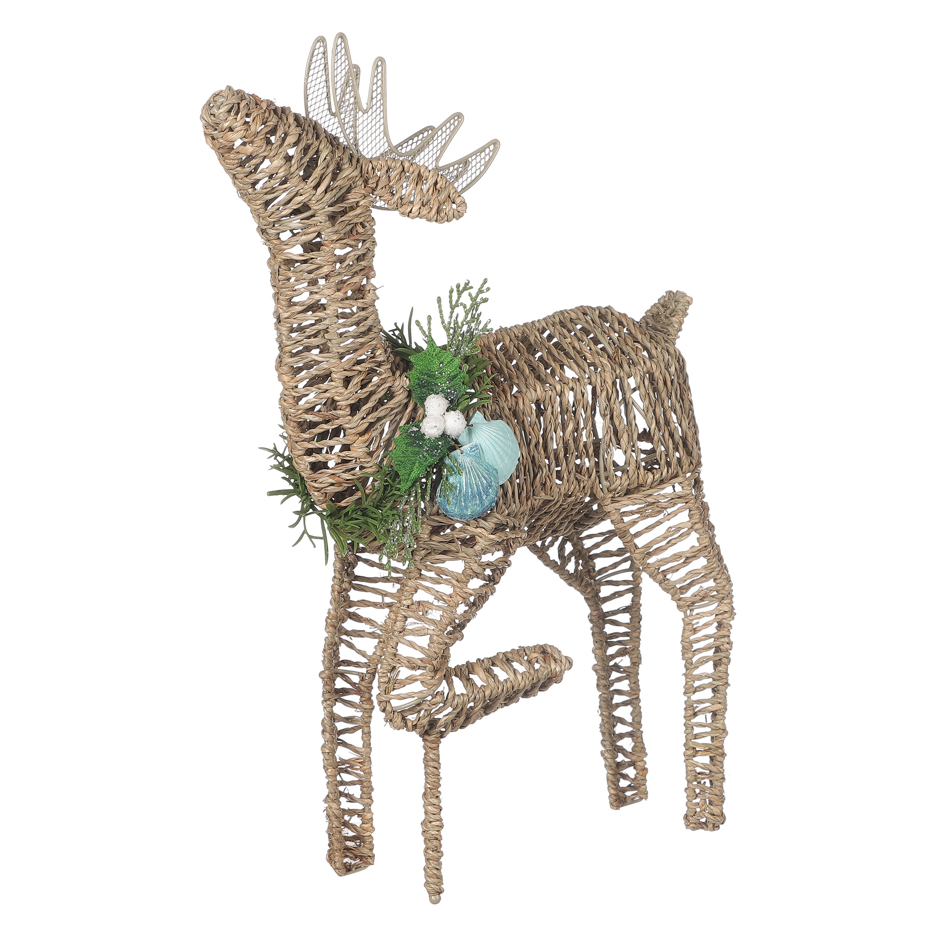 Holiday Living LW335-OXJEA022A 17-Inches Deer Christmas Decor