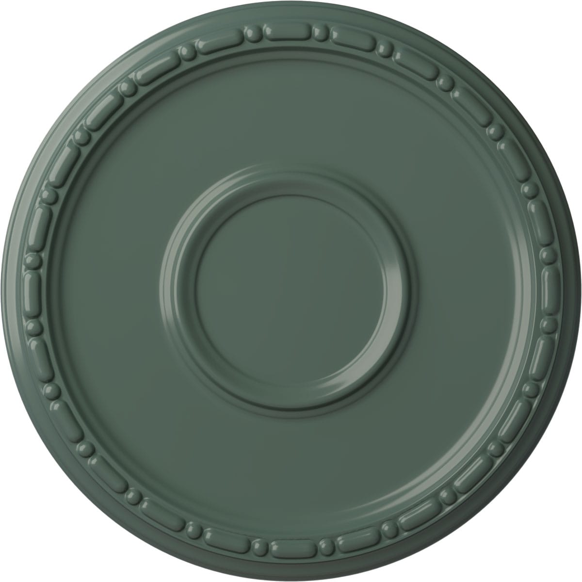 Ekena Millwork CM16MDCBF Medea 16.5-in W x 16.5-in L Painted Cloud Burst Polyurethane Whole Ceiling Medallion