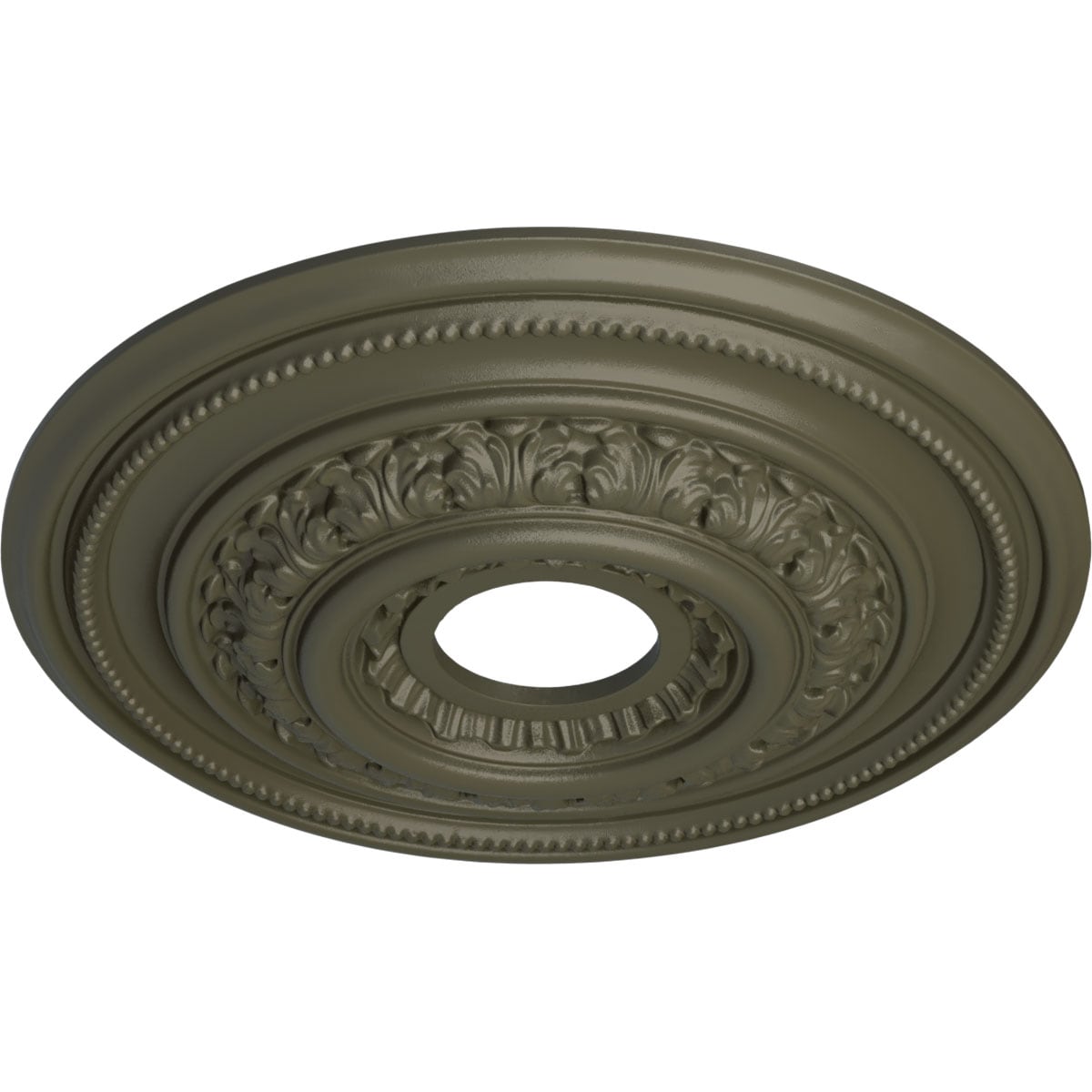 Ekena Millwork CM17OLWHF Ceiling-Medallions - View #2