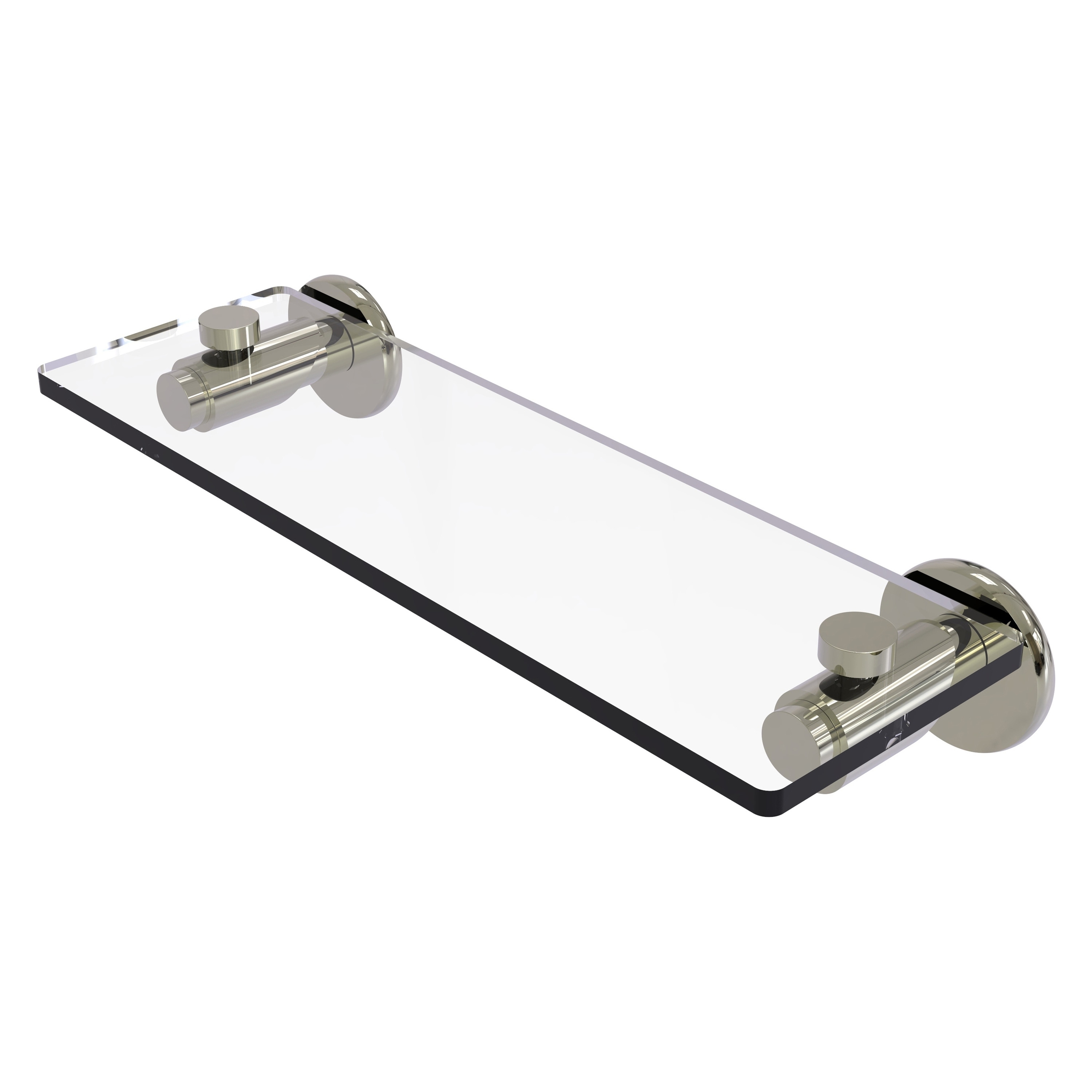 Allied Brass TR-1/16-PNI Tribecca Polished Nickel Wall mount Bathroom Shelf ( 16-in x 3-in x 5-in )
