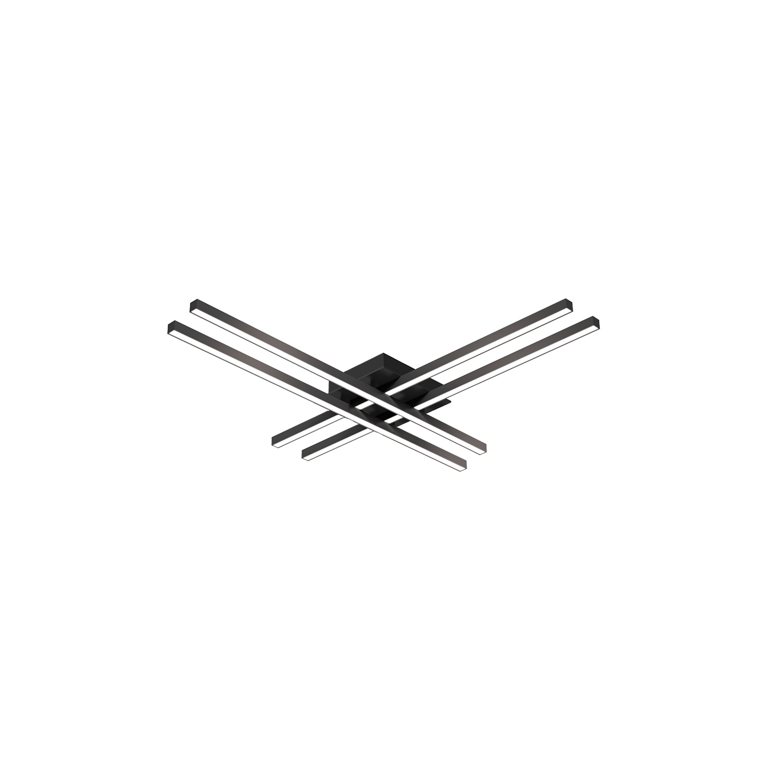 Kuzco Lighting FM18232-BK Vega Minor 1 -Light 31.25-in Black Integrated LED Flush Mount Light