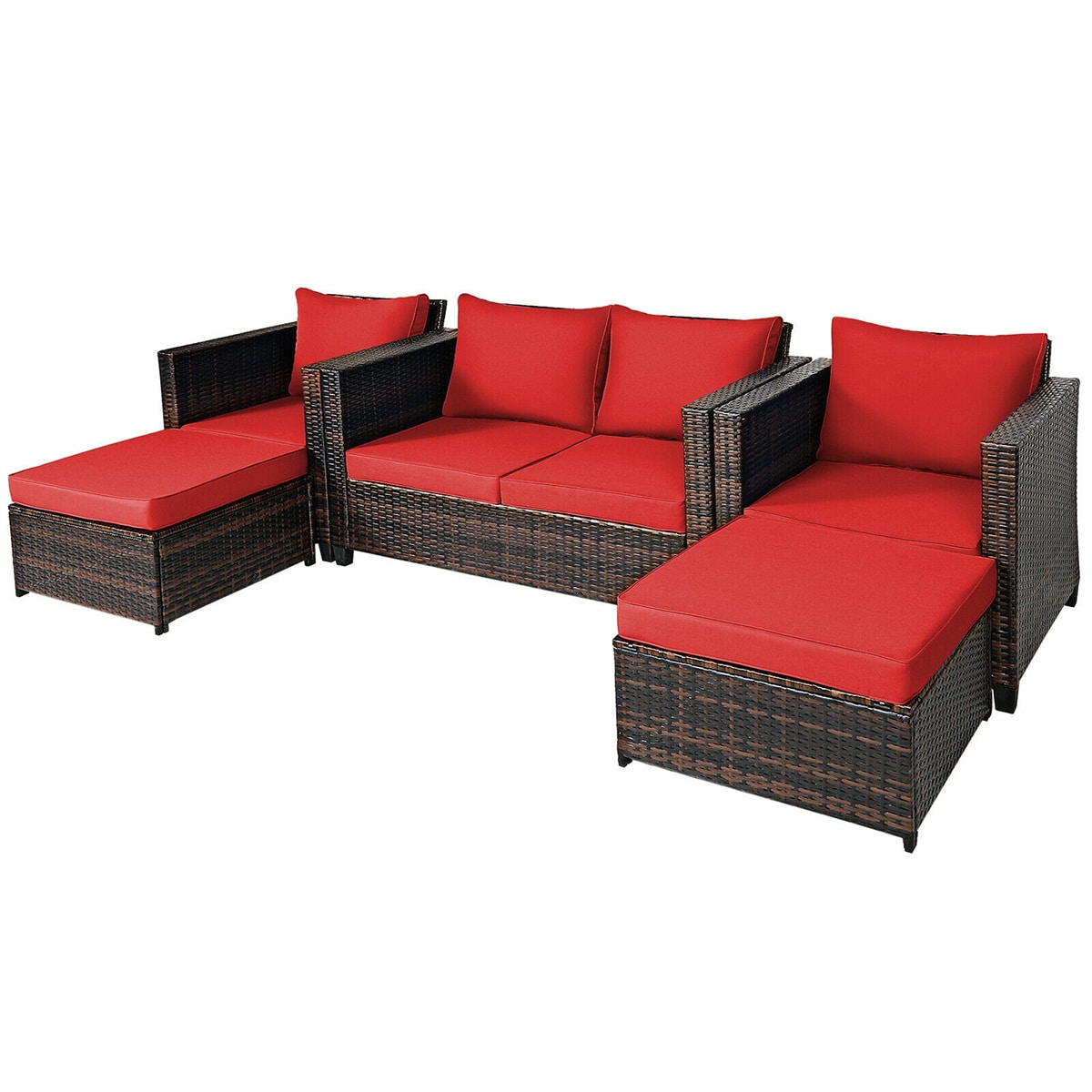 Forclover HYFE-67697ARE Patio-Conversation-Sets - View #8