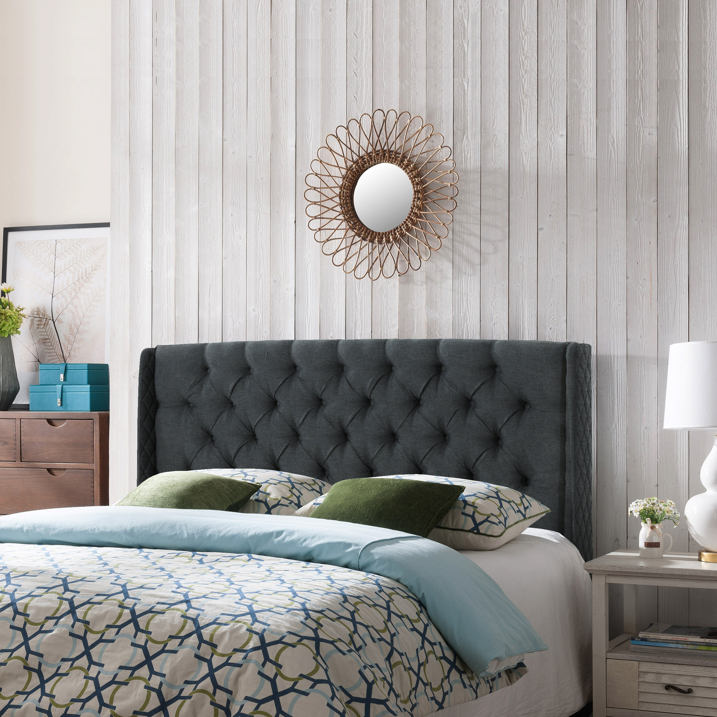 Best Selling Home Decor 303697 Upholstered-Headboards - View #2