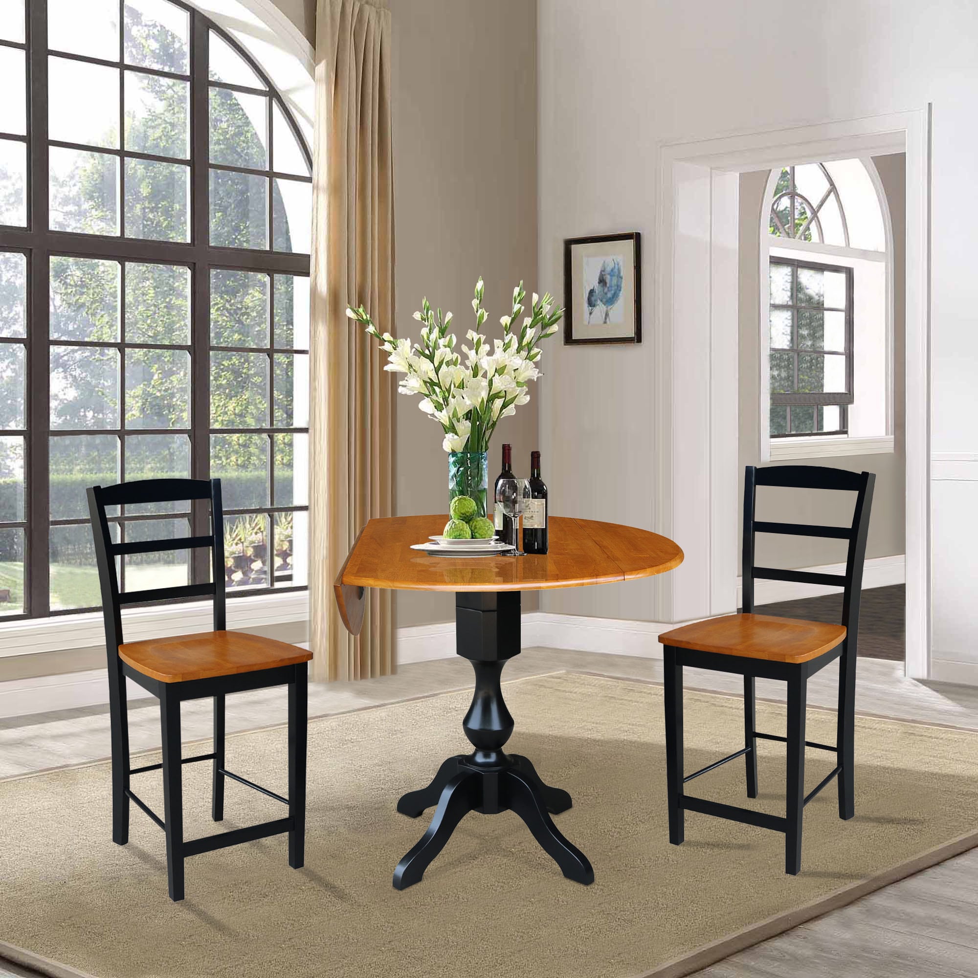 International Concepts K57-42DPT-11P-S402-2 Dining-Sets - View #9