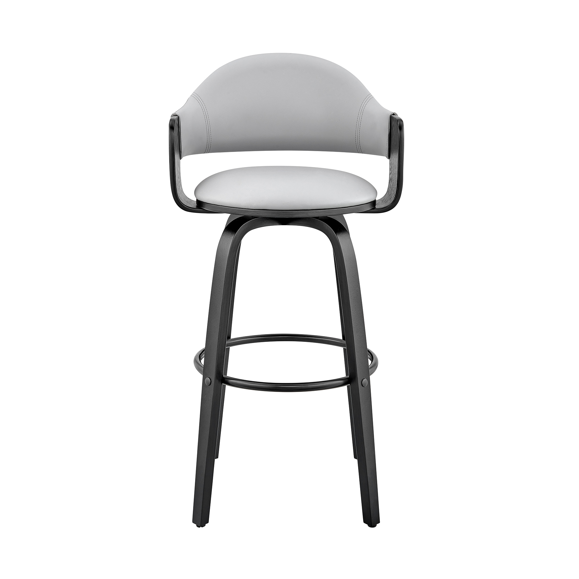 Armen Living LCDXBABLGR30 stools - View #2