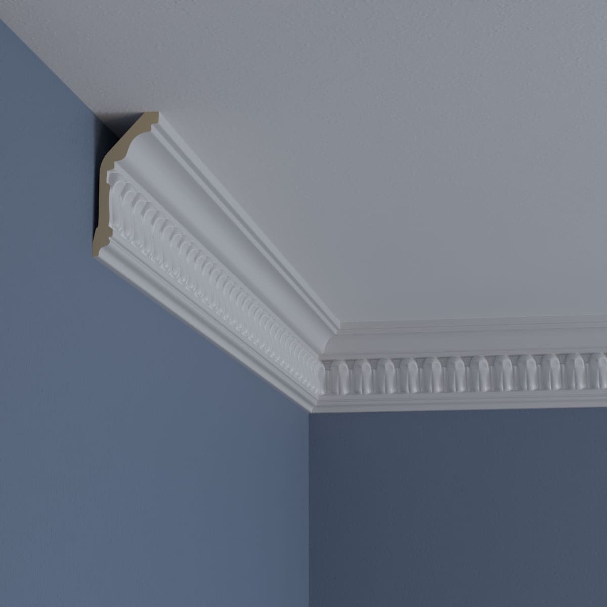 Ekena Millwork MLD03X01X03CF-CASE-2 Crown-Moulding - View #9