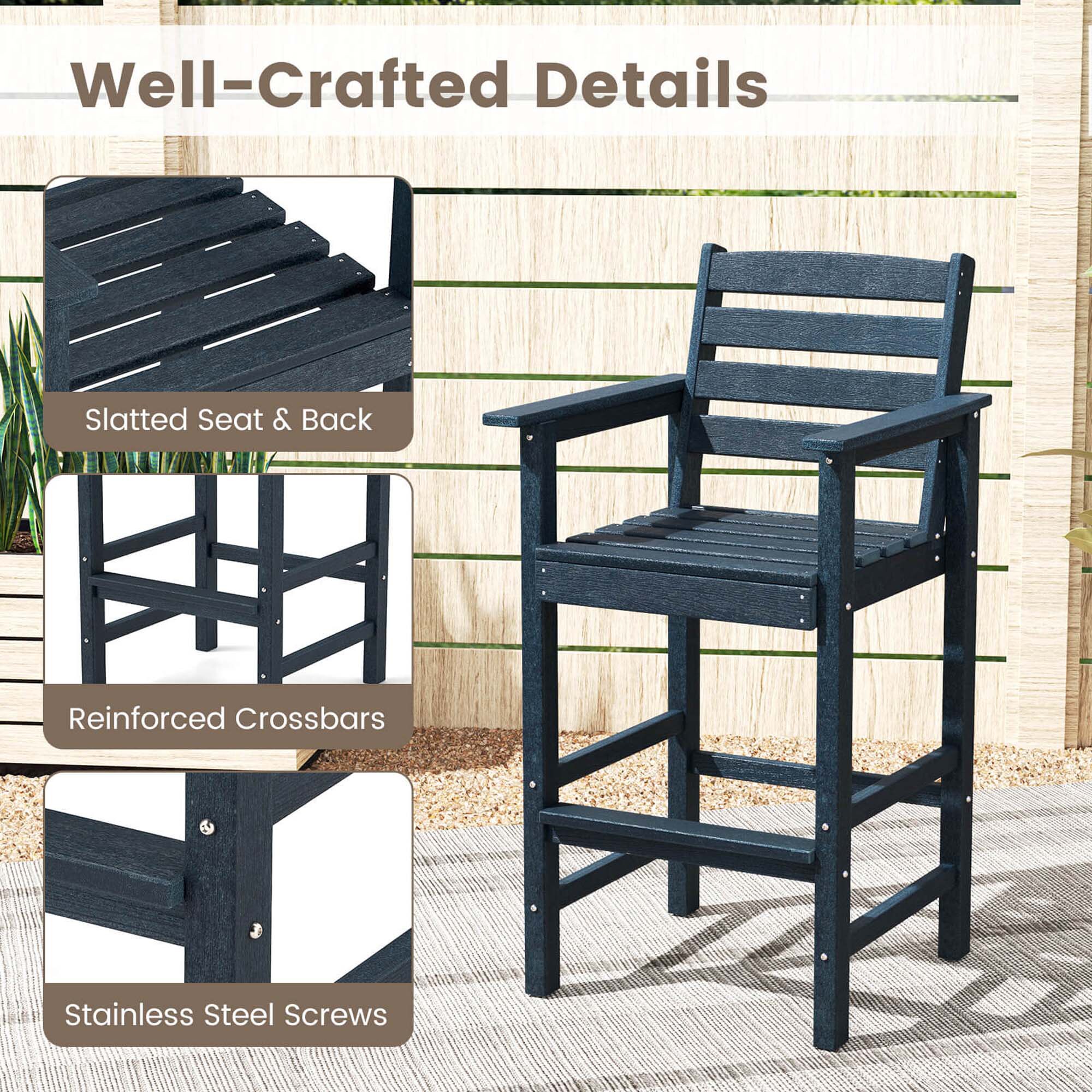 Costway HCST05560 Patio-Chairs - View #3