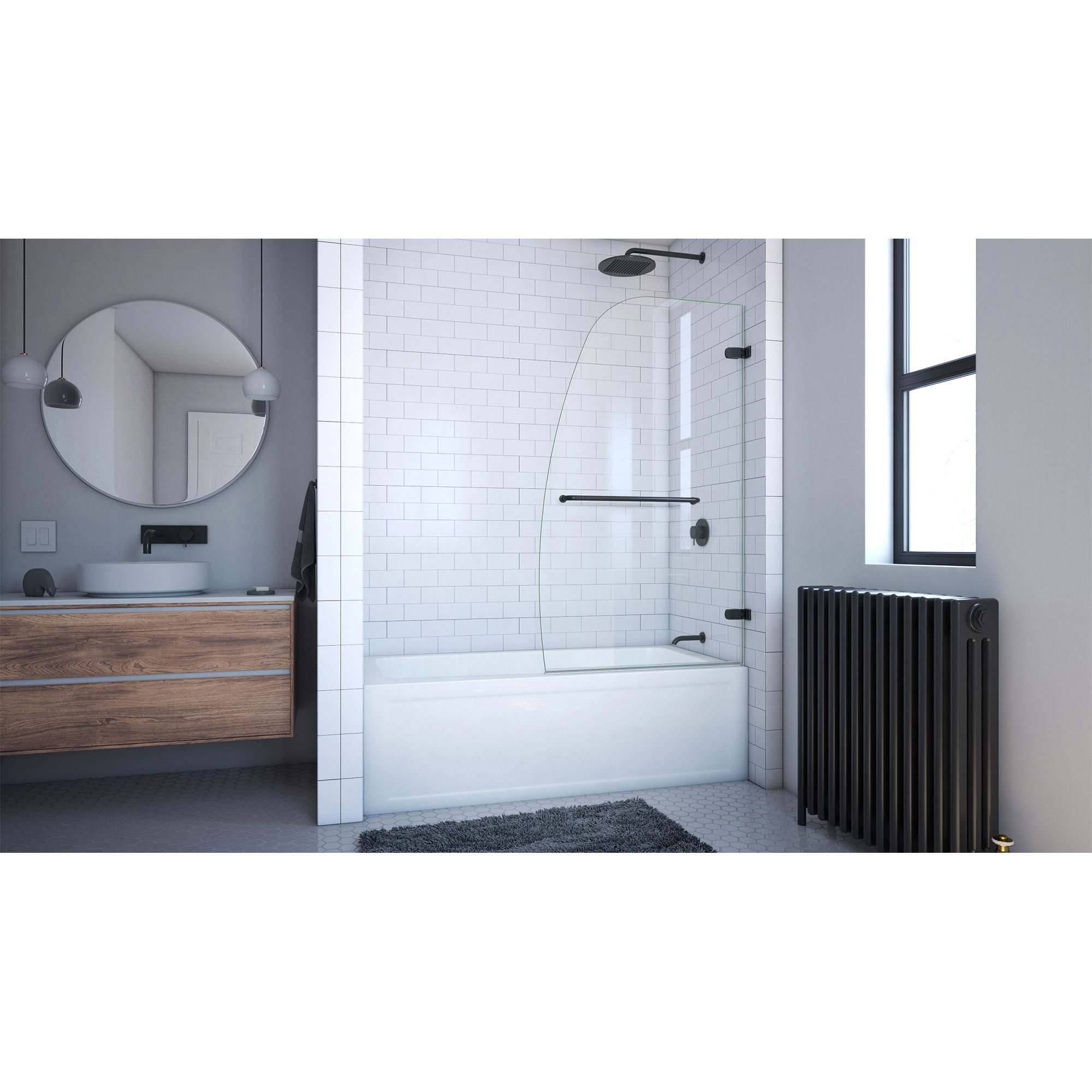 DreamLine SHDR-3534586-09 Bathtub-Doors - View #4