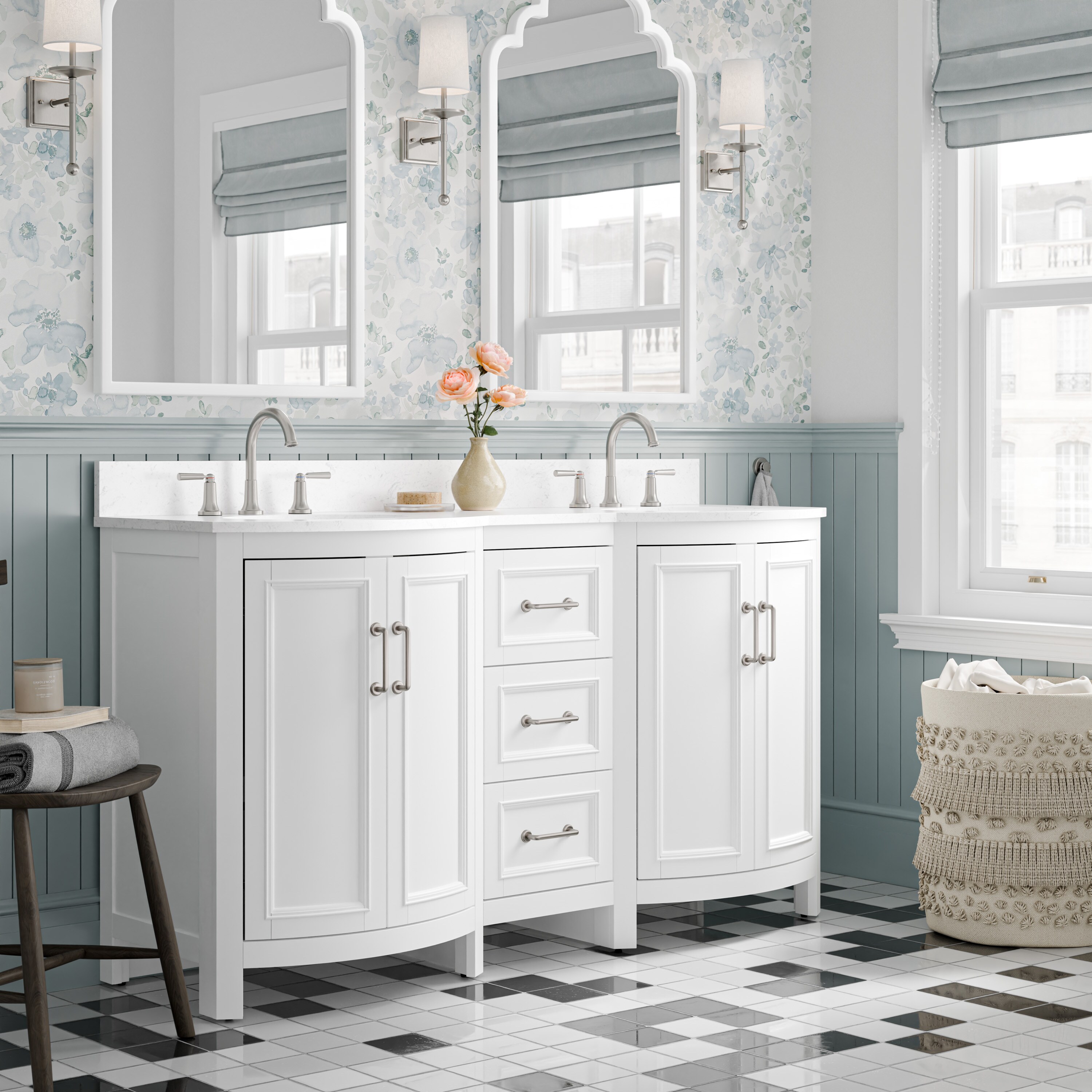 allen + roth 1007VTC-60-201-925UO Bath-Vanity-Combo - View #13